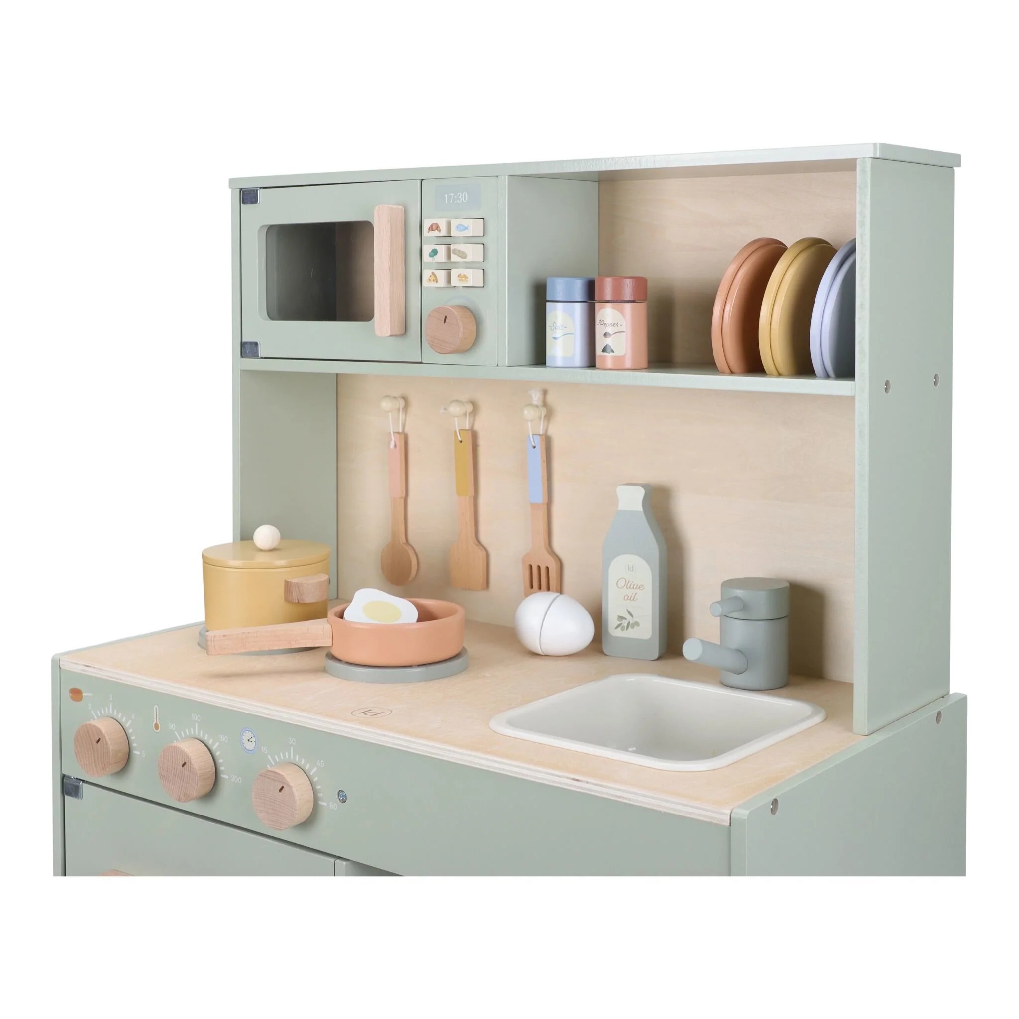 Bucatarie din lemn FSC cu accesorii - Mint - Little Dutch