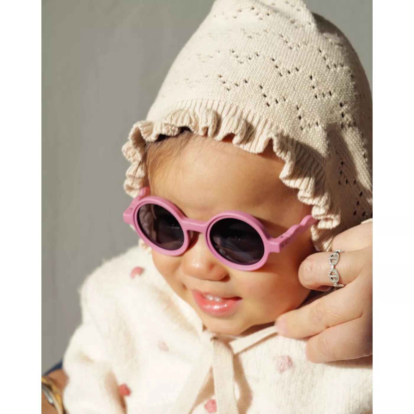 Солнцезащитные очки с поляризованными линзами - 0-18 месяцев - Classic - Flower Stall-Rock Rose - Olivio & Co