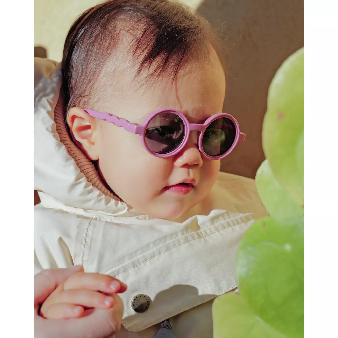 Солнцезащитные очки с поляризованными линзами - 0-18 месяцев - Classic - Flower Stall-Rock Rose - Olivio & Co
