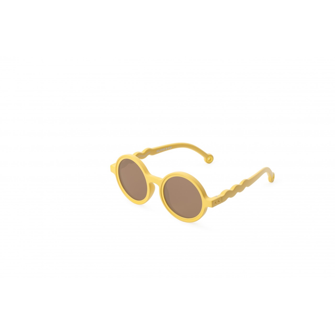 Солнцезащитные очки с поляризованными линзами - 1-3 года - Citrus Garden - Citrus Yellow - Olivio & Co