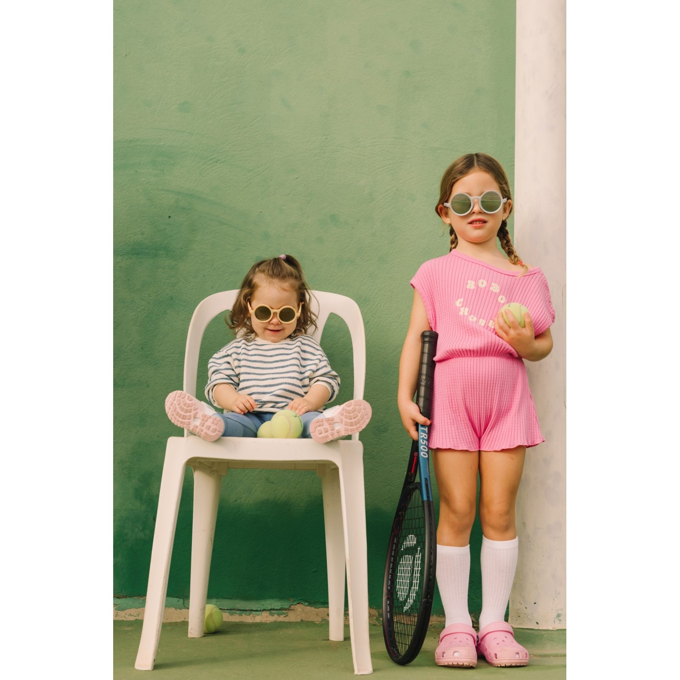 Солнцезащитные очки с поляризованными линзами - 1-3 года - Citrus Garden - Citrus Yellow - Olivio & Co