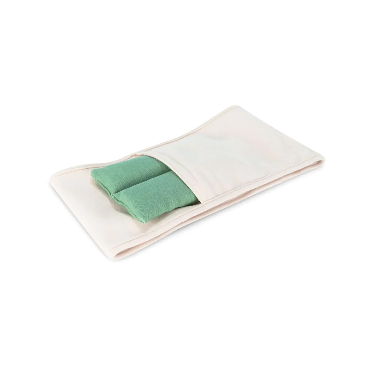 Centură/fasa termică anticolici Miniland cu semințe naturale, husă din bumbac organic 100%