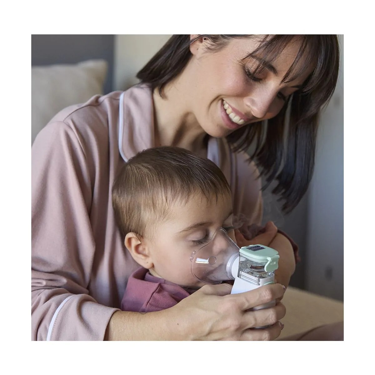 Nebulizator portabil copii și adulți Miniland Nebuclean