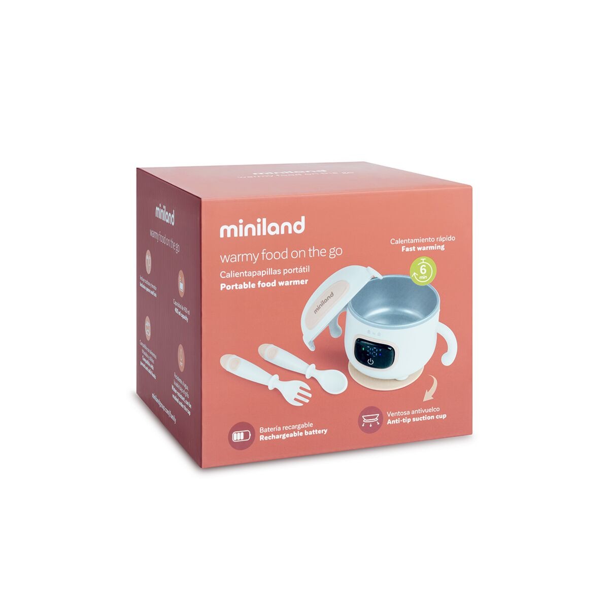 Încălzitor portabil alimente Miniland Warmy Food On‑The‑Go 7