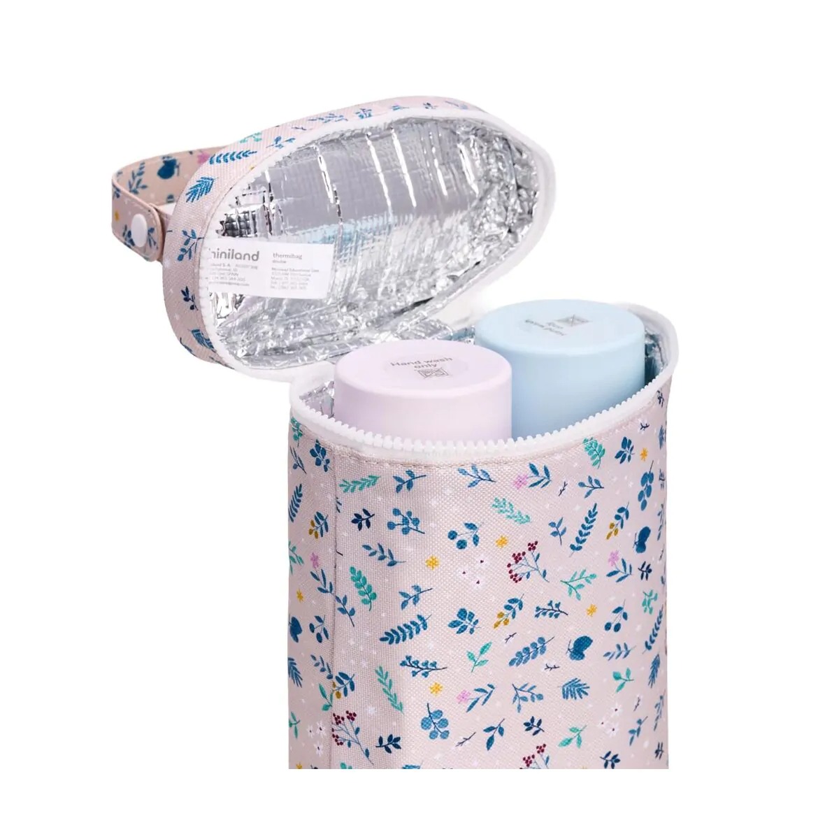 Geantă izotermă dublă pentru termosuri și biberoane Miniland Thermibag Dreamland