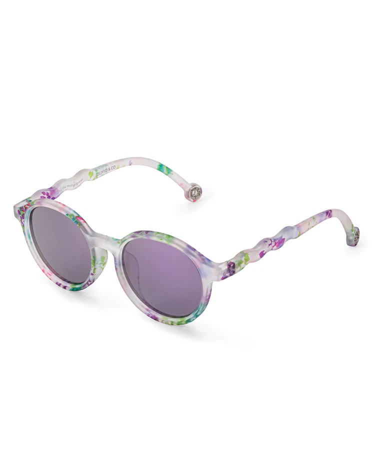 Ochelari de soare cu lentile polarizate - 5-12 ani - Classic Olivio - Wild Flower - Olivio&Co