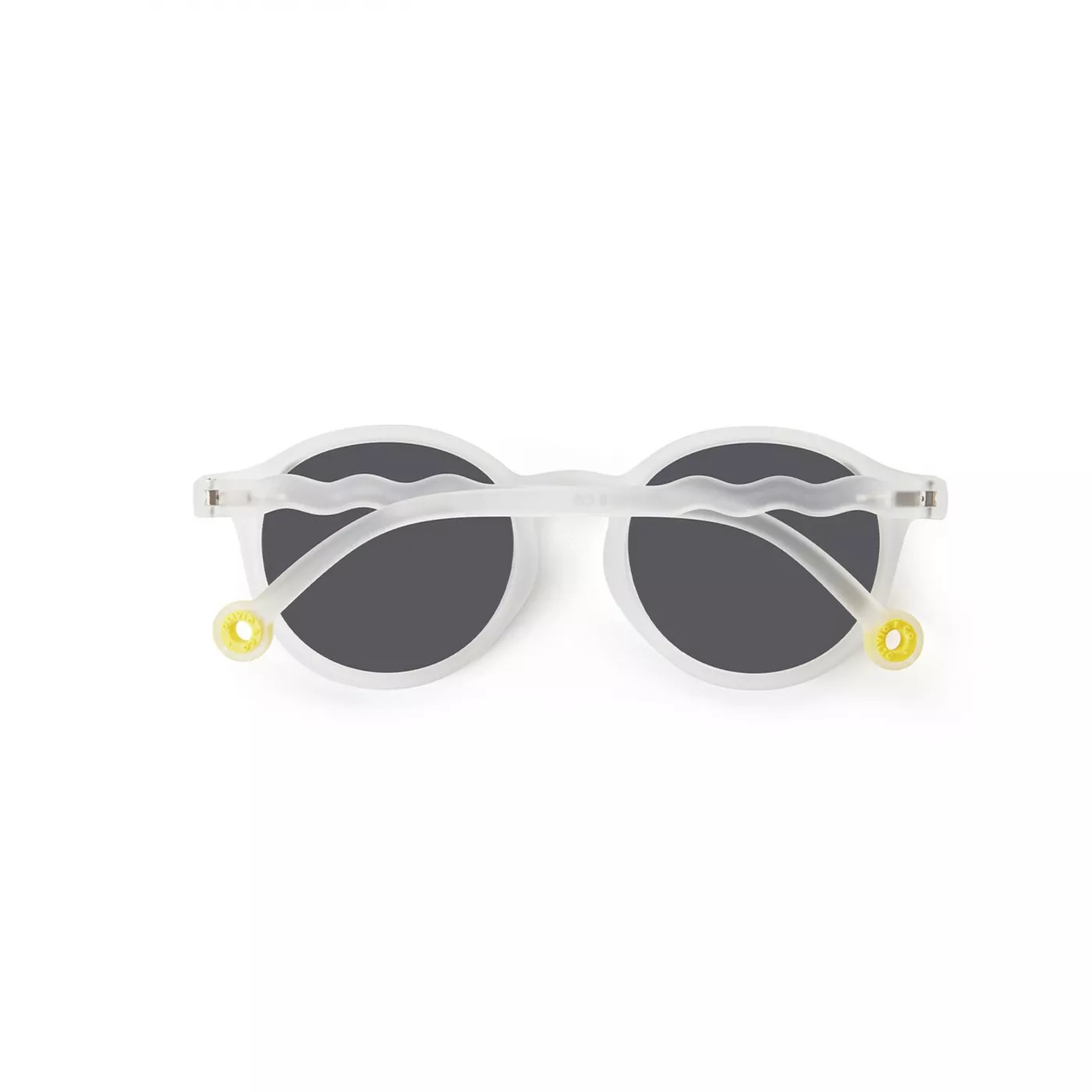 Ochelari de soare cu lentile polarizate - 5-12 ani - Classic Olivio - Jellyfish White - Olivio&Co