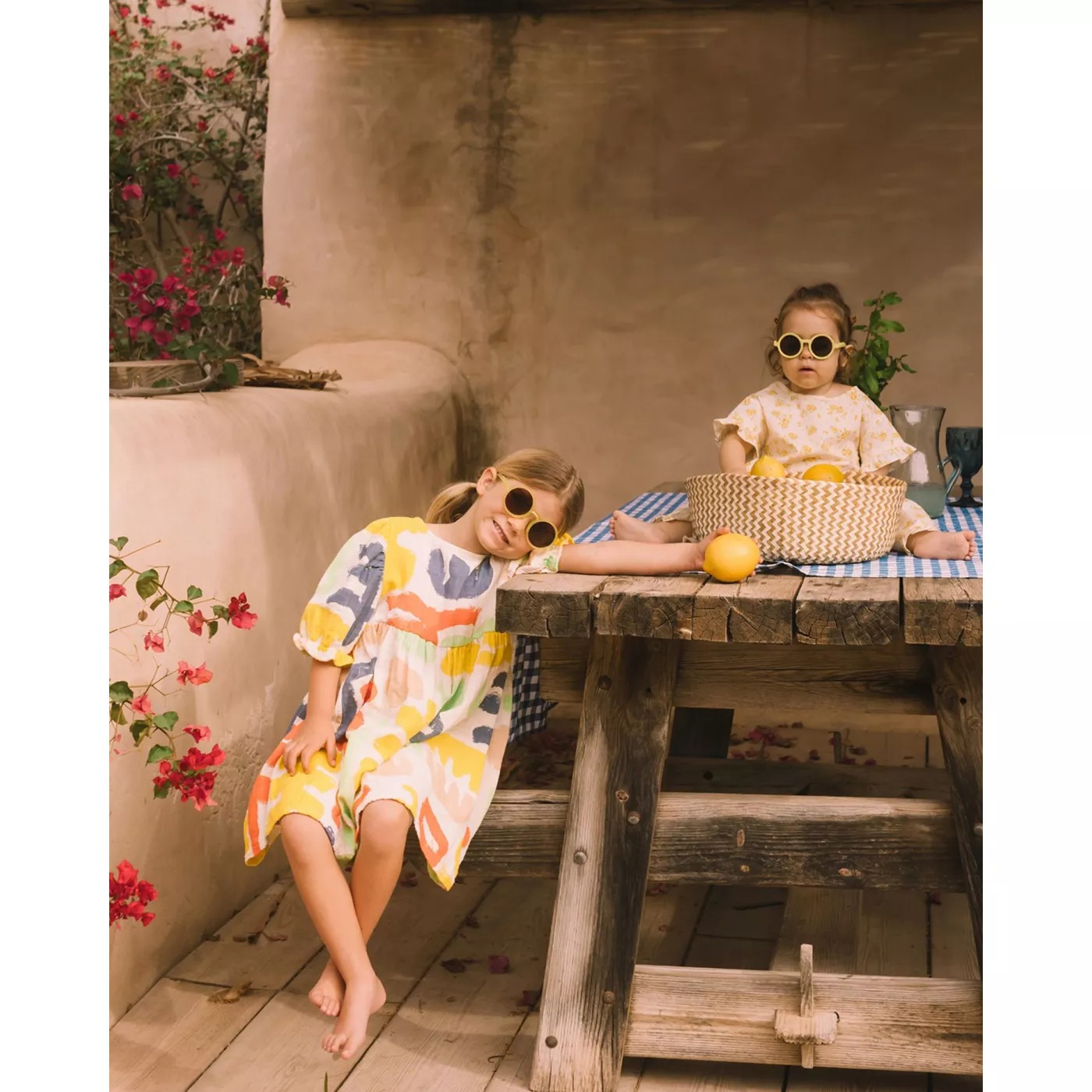 Ochelari de soare cu lentile polarizate - 3-5 ani - Gelato Summer-Vanilla Brownie - Olivio & Co