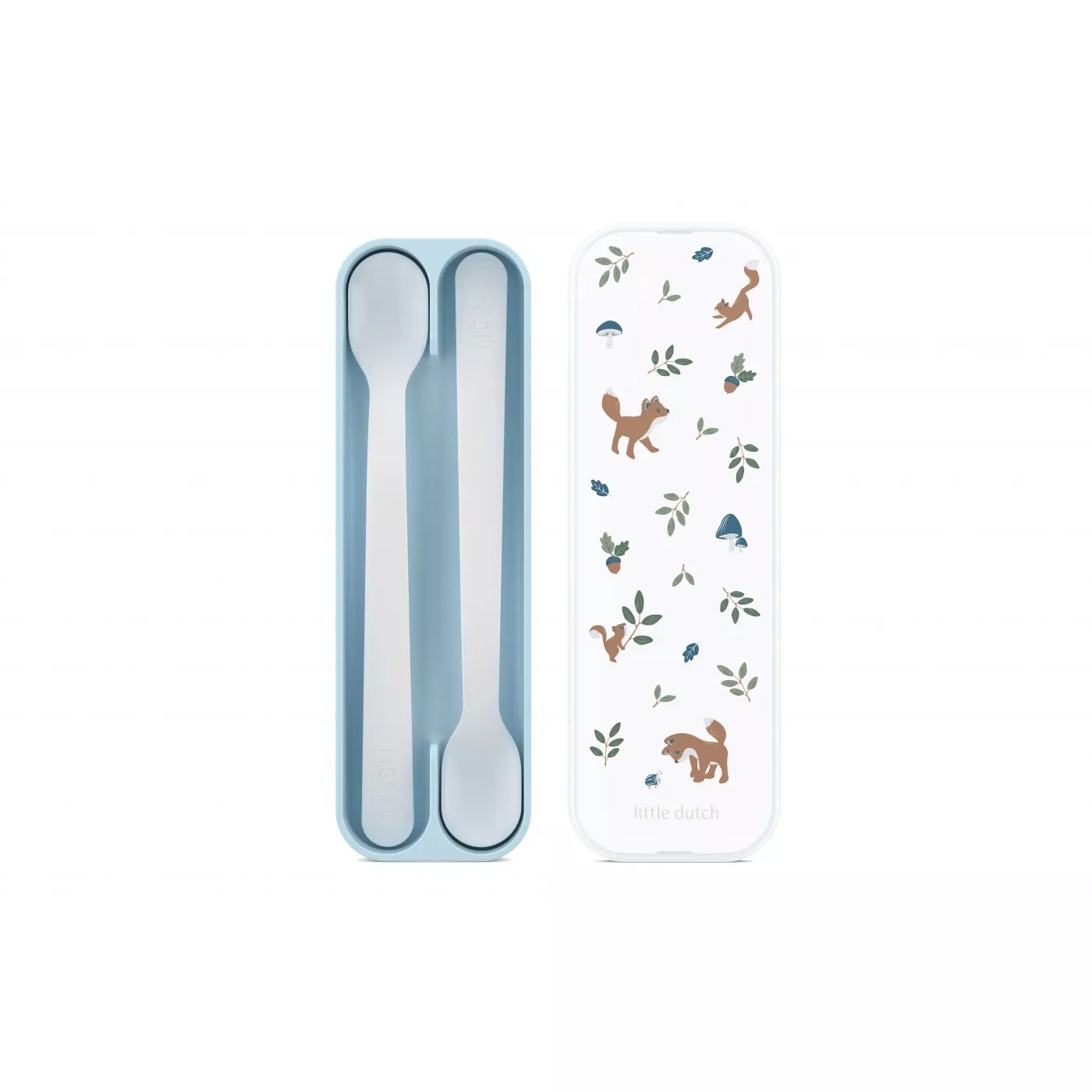 Lingurita pentru bebelusi - set 2 bucati - Forest Friends - Little Dutch