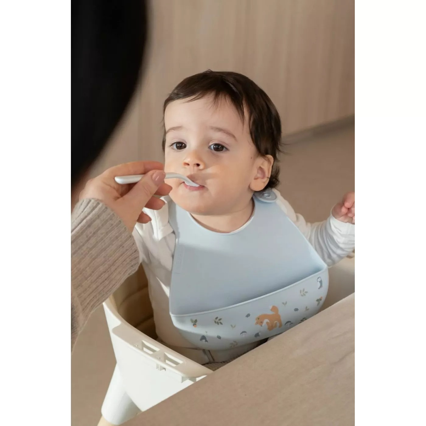 Lingurita pentru bebelusi - set 2 bucati - Forest Friends - Little Dutch