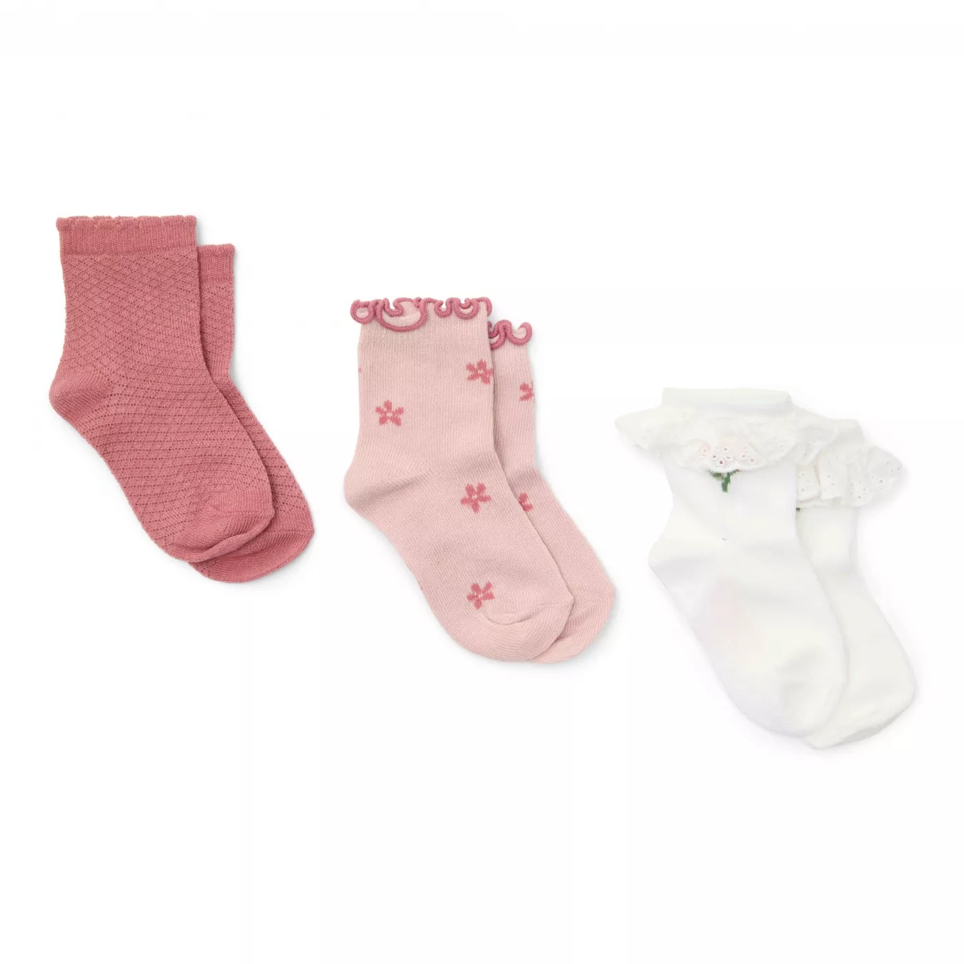 Sosete - set 3 perechi - Multi - Fairy garden - Little Dutch 1/2 ani Marime 1-2 ani