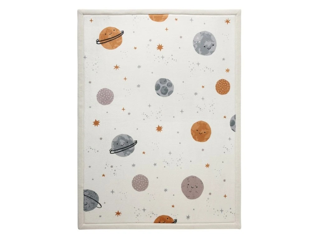 Saltea de joaca coral velvet cu spuma memorie 150 x 200 cm – Happy Planets - Hakuna Matte