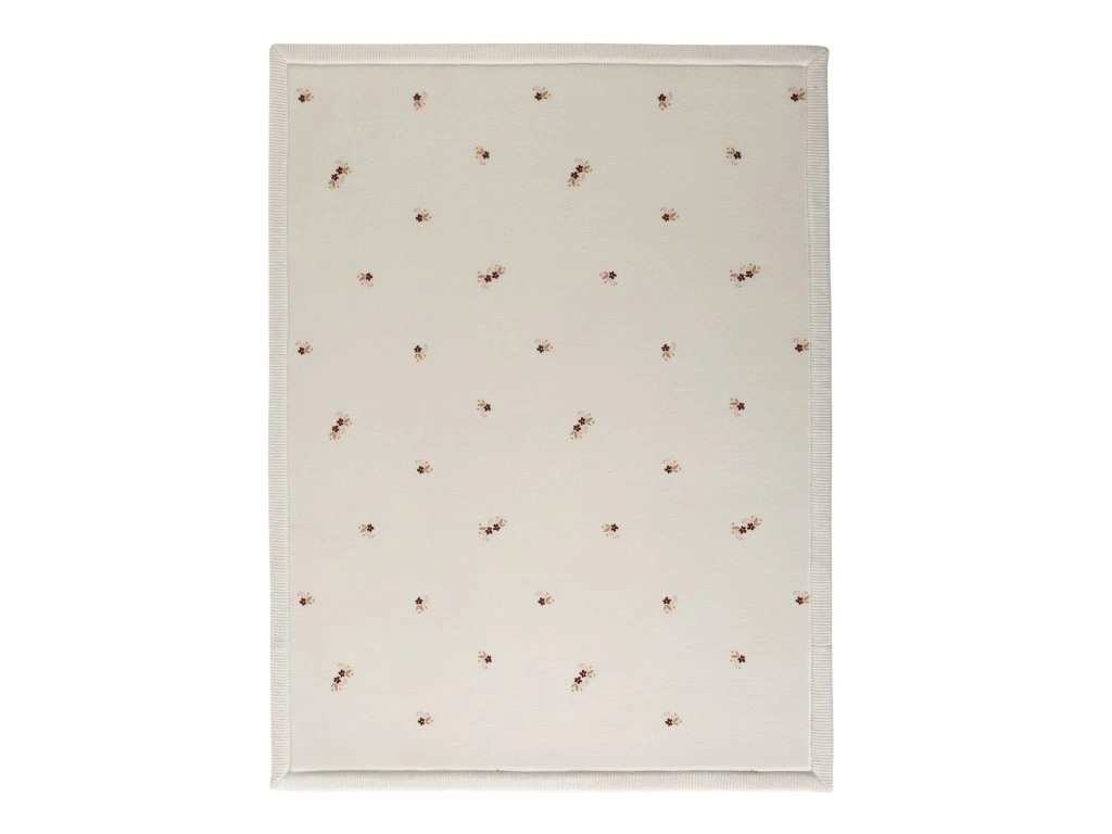 Saltea de joaca coral velvet cu spuma memorie 150 x 200 cm – floral - Hakuna Matte