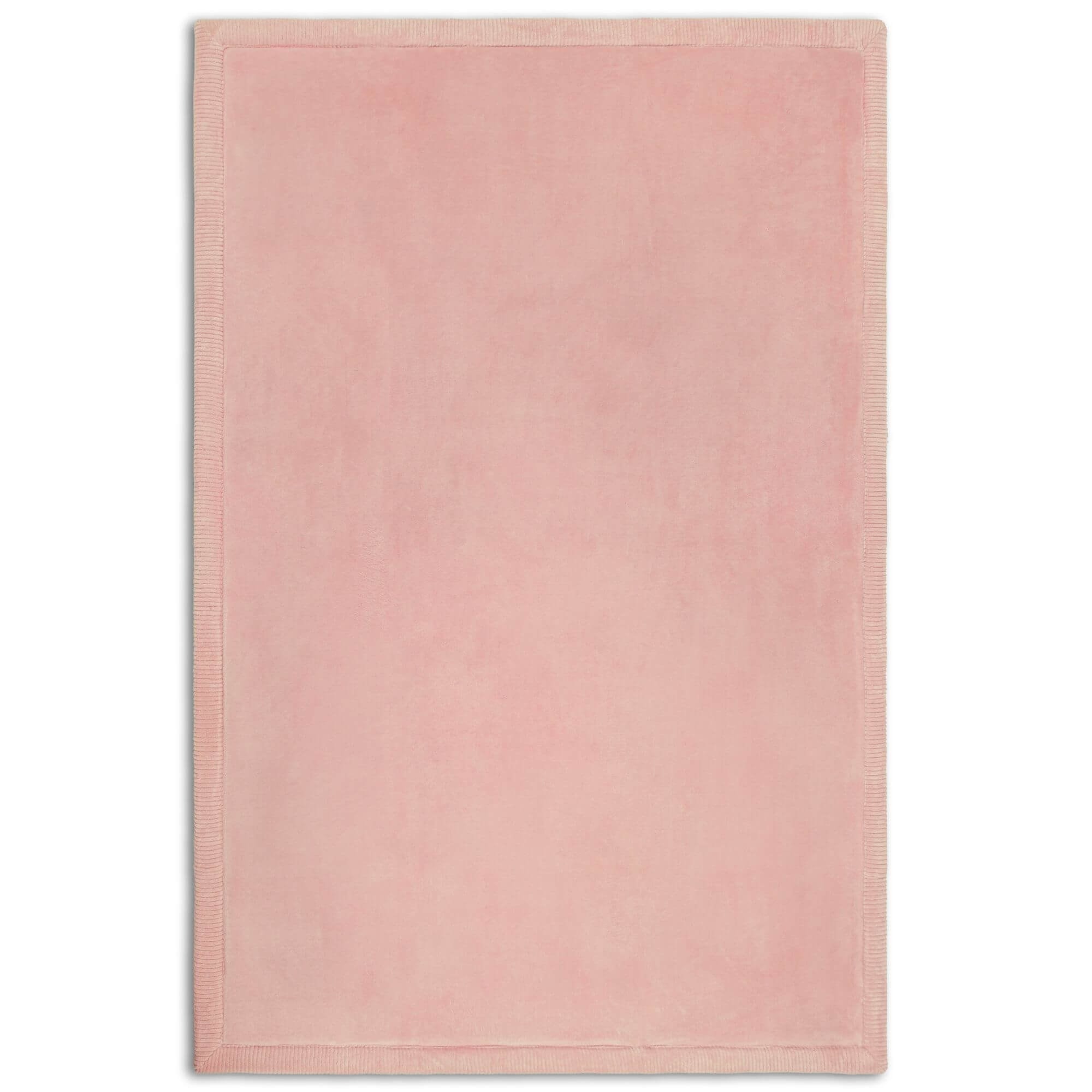 Saltea de joaca coral velvet cu spuma memorie 150 x 200 cm – roz - Hakuna Matte