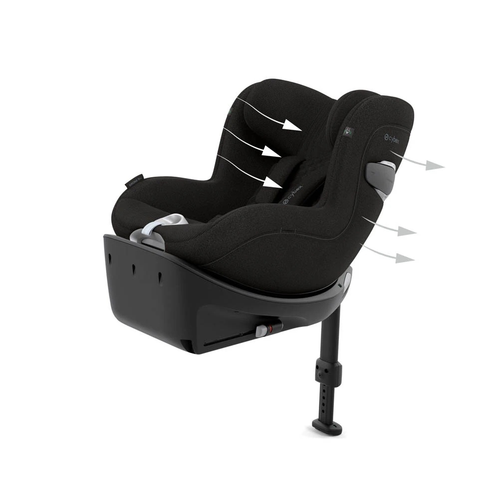 Cybex scaun auto Sirona Ti Plus Sepia Black 4
