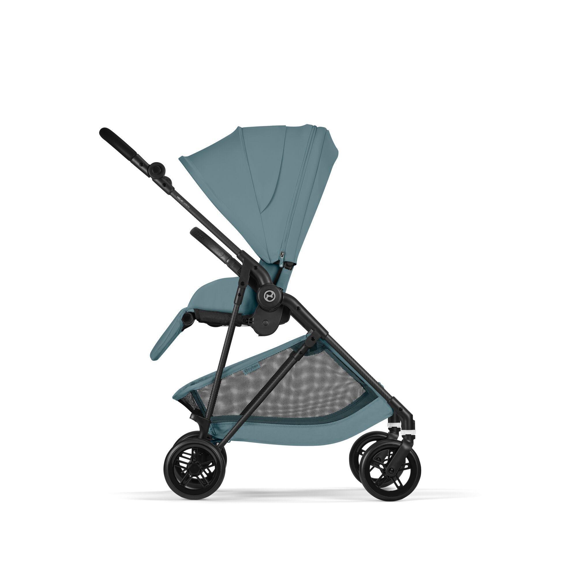 Коляска Cybex Melio Carbon Stormy Blue