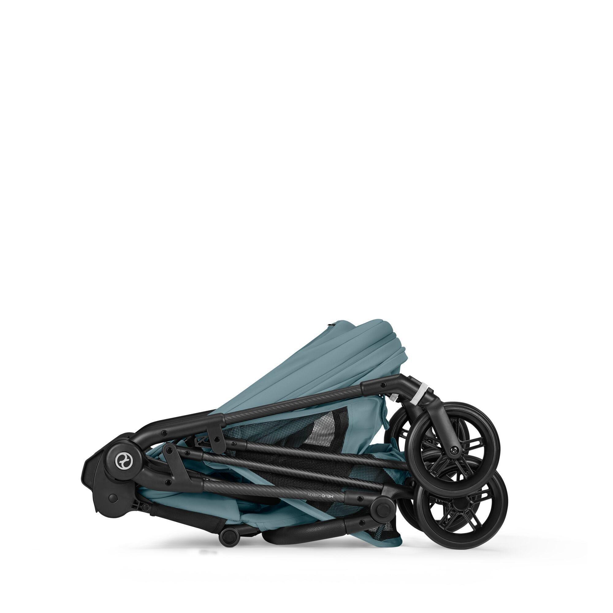 Коляска Cybex Melio Carbon Stormy Blue