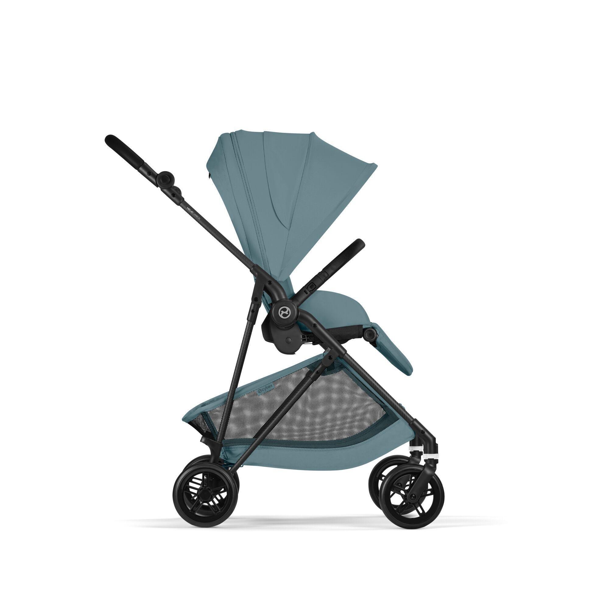Коляска Cybex Melio Carbon Stormy Blue