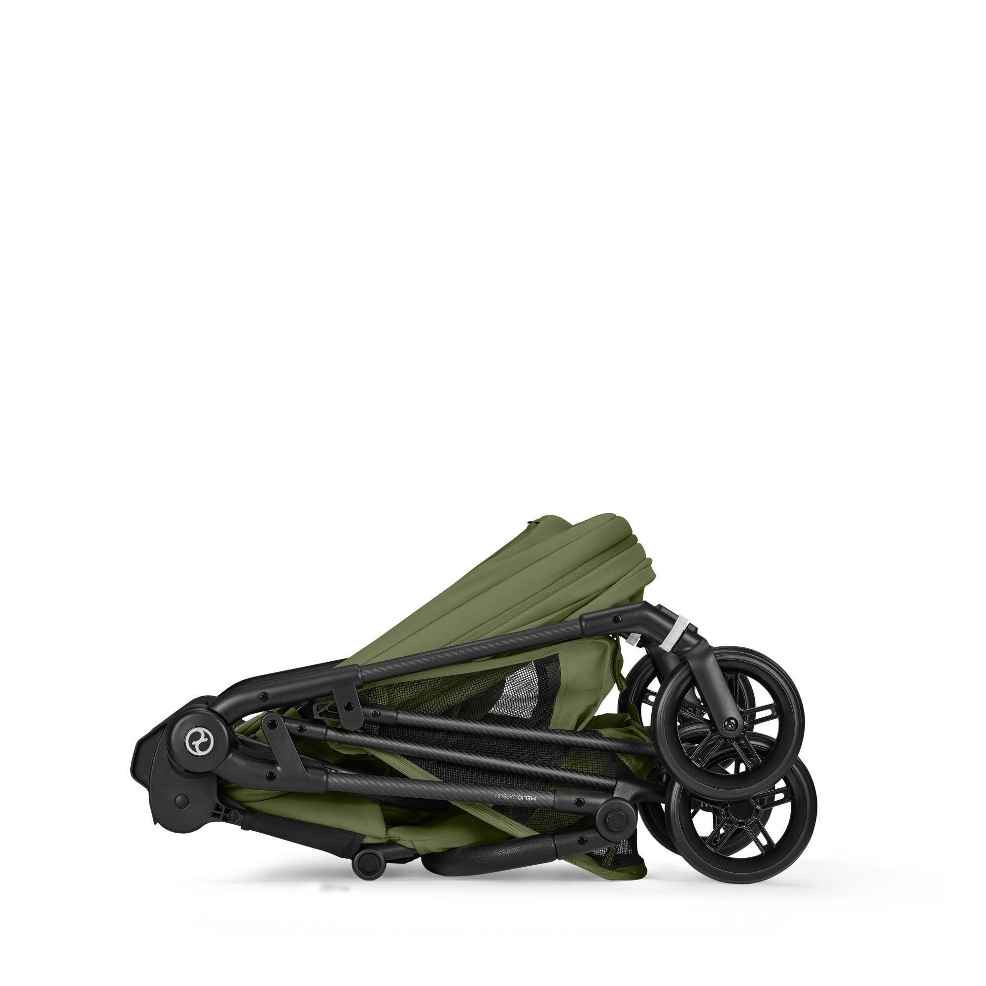 Carucior Cybex Melio Carbon Moss Green