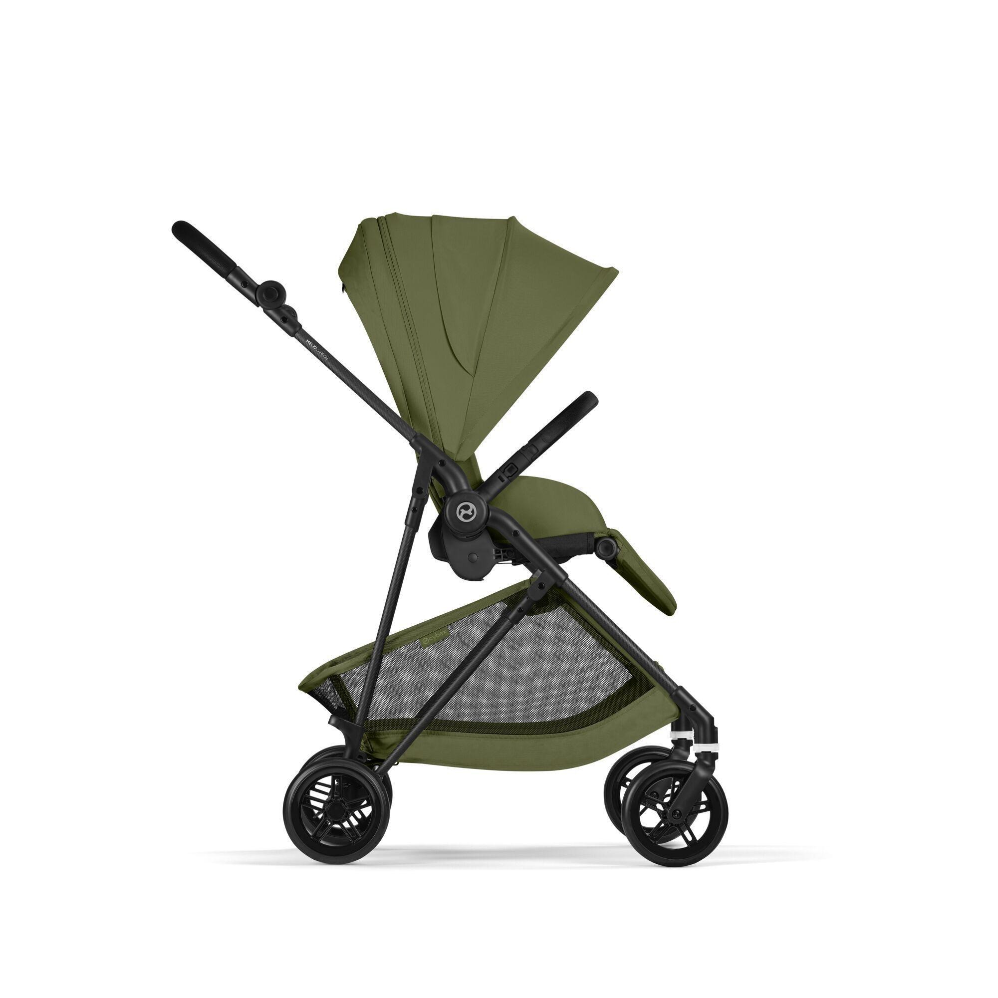 Carucior Cybex Melio Carbon Moss Green