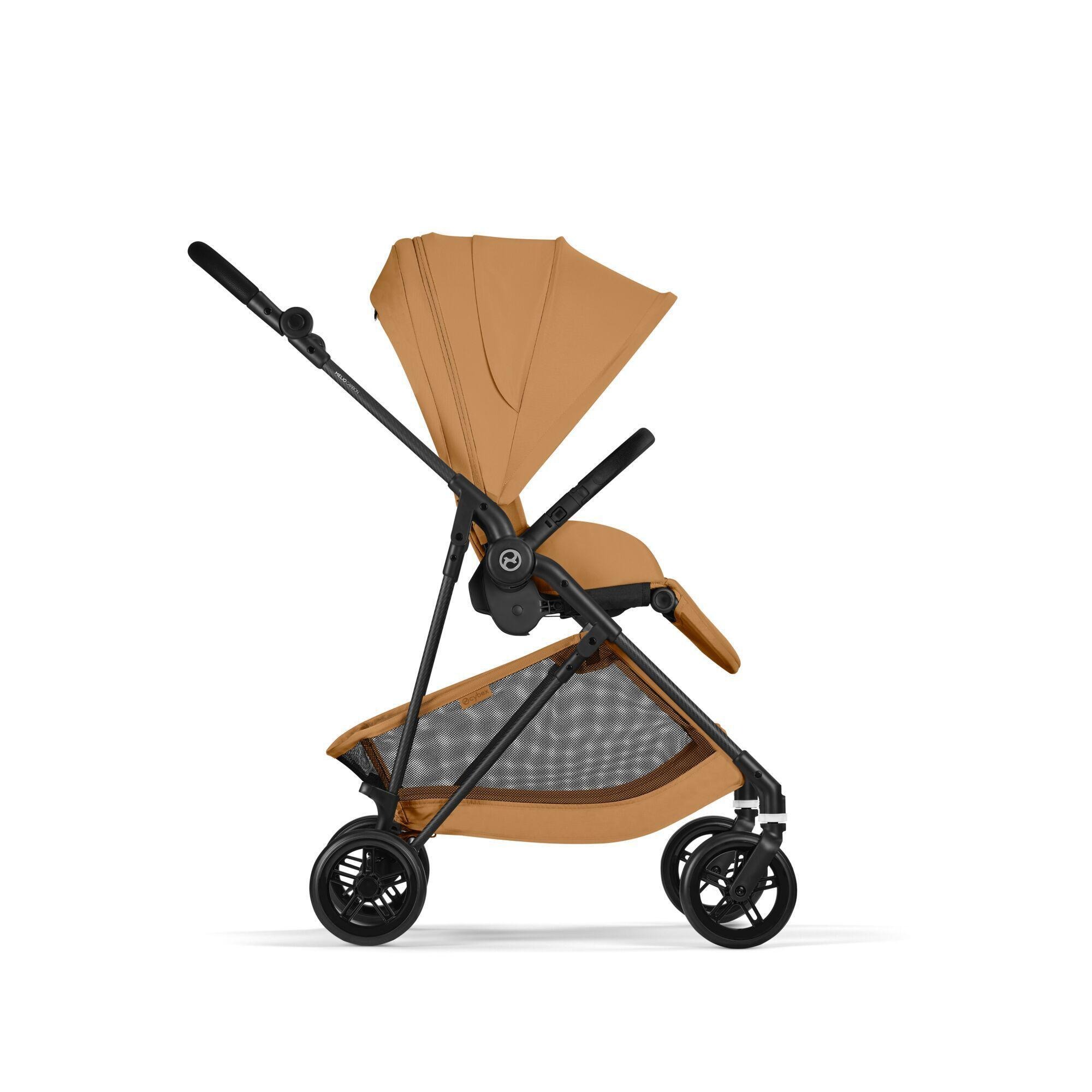 Коляска Cybex Melio Carbon B Cinnamon Yellow