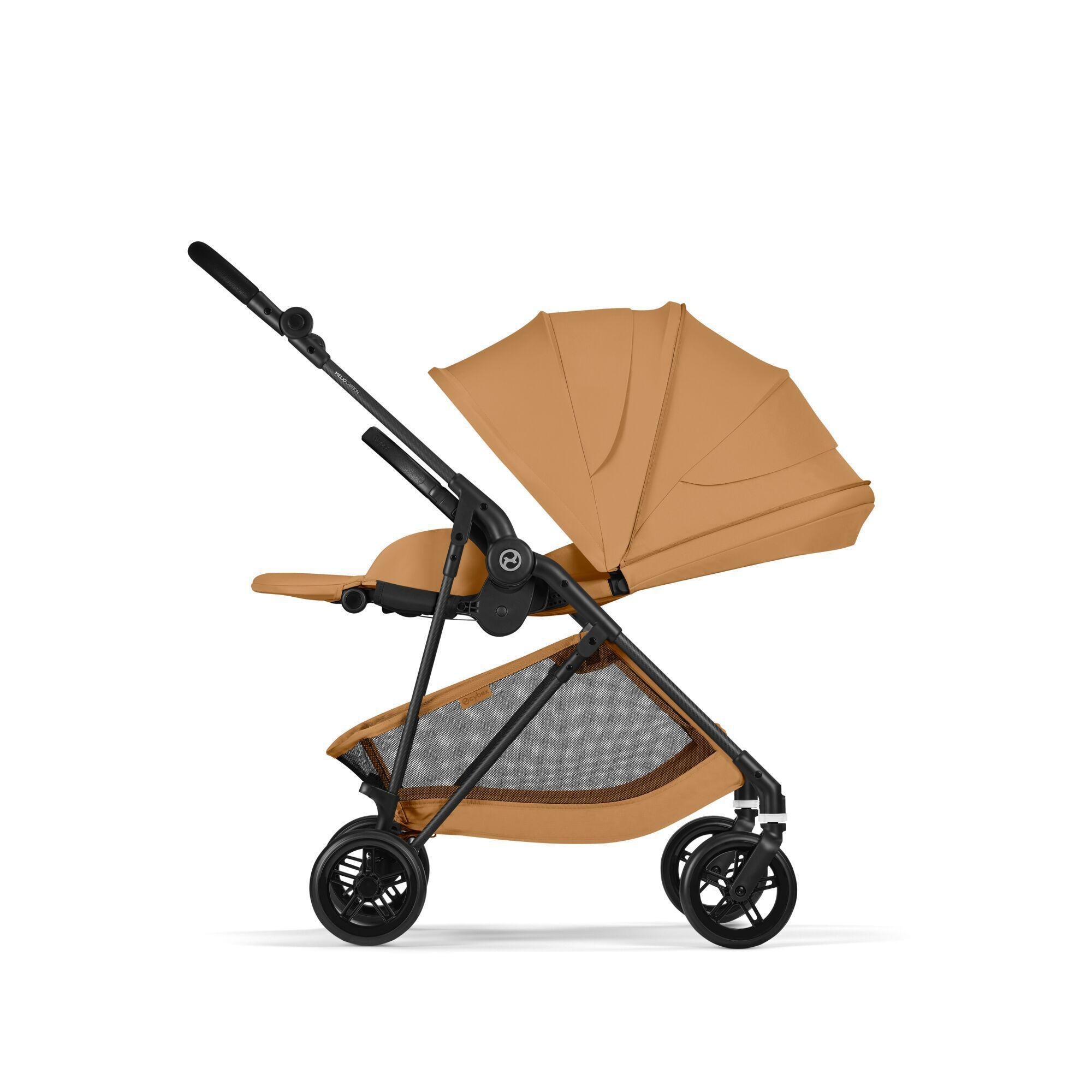 Коляска Cybex Melio Carbon B Cinnamon Yellow
