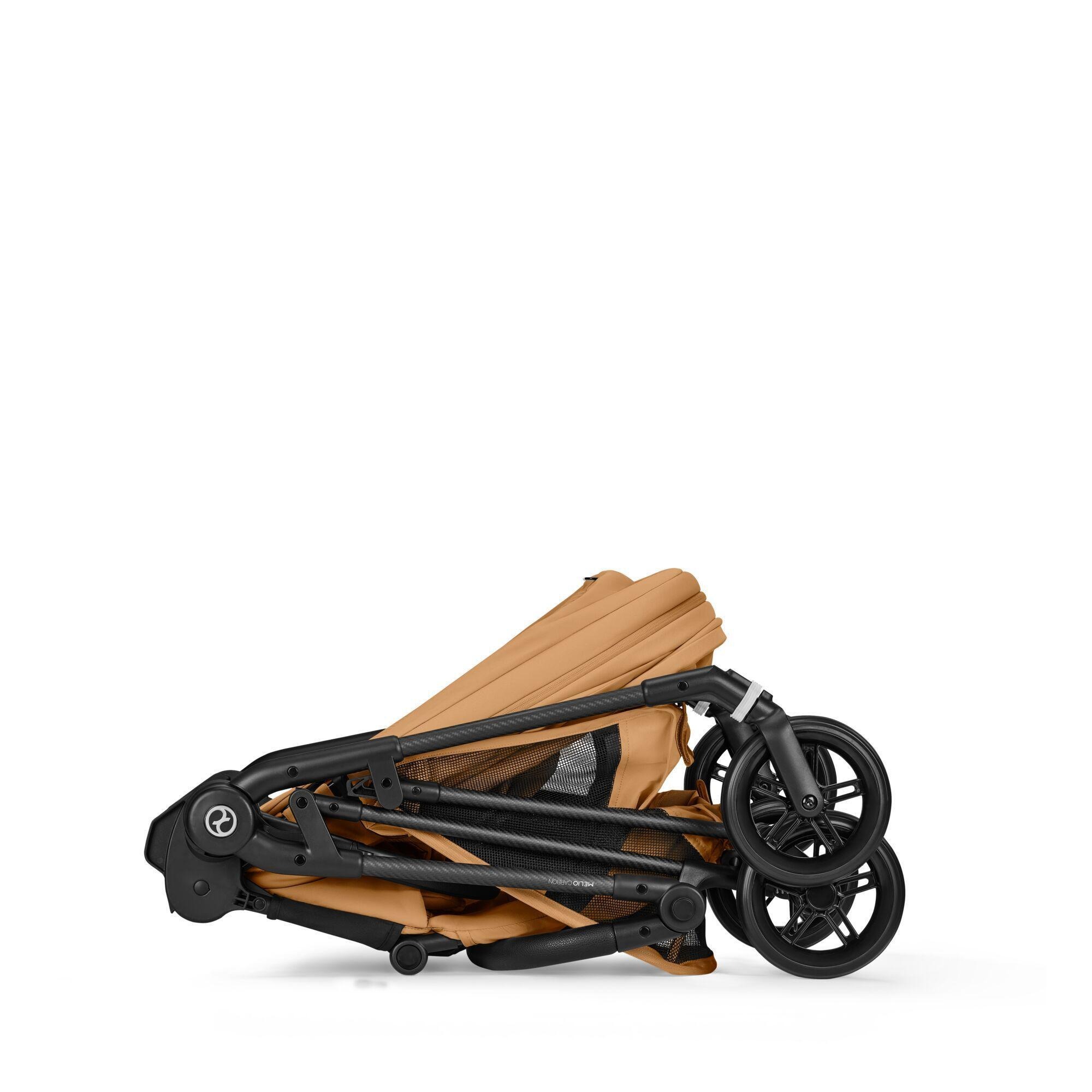Коляска Cybex Melio Carbon B Cinnamon Yellow