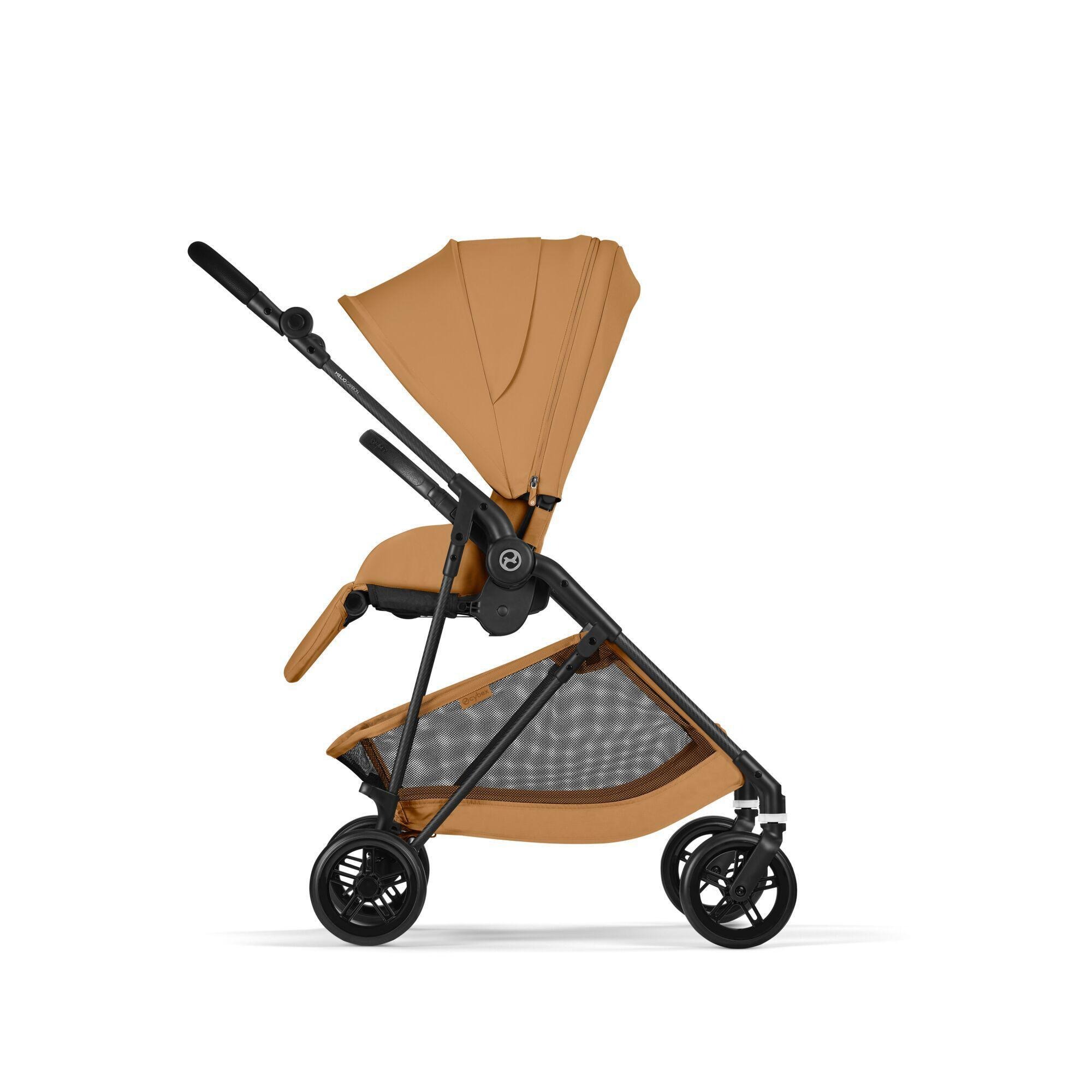 Коляска Cybex Melio Carbon B Cinnamon Yellow