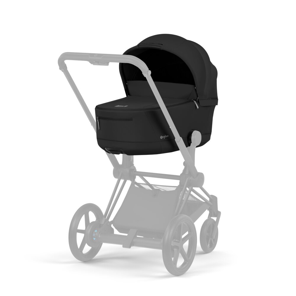 Carucior 2 in 1 Cybex ePriam V colecția Platinum 2026 Sepia Black cadru Matt Black 4