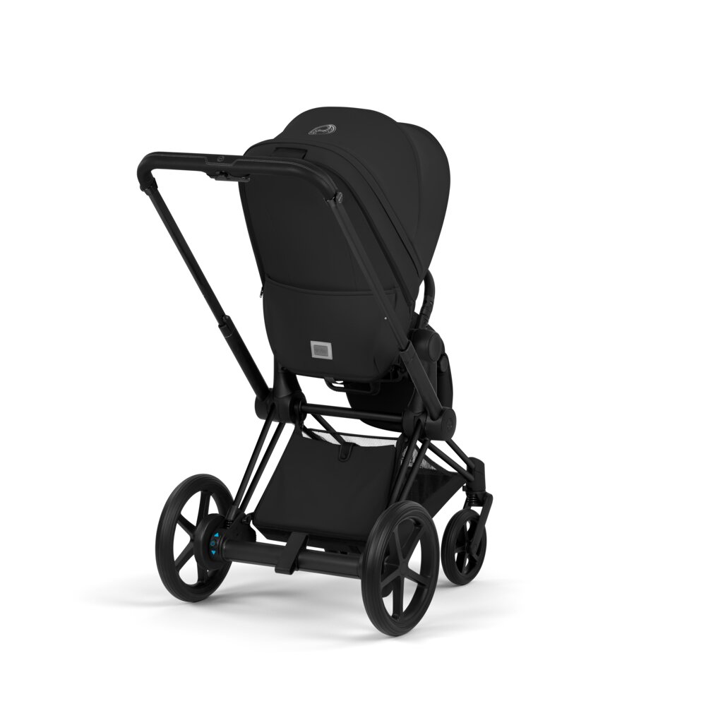 Carucior 2 in 1 Cybex ePriam V colecția Platinum 2026 Sepia Black cadru Matt Black 9