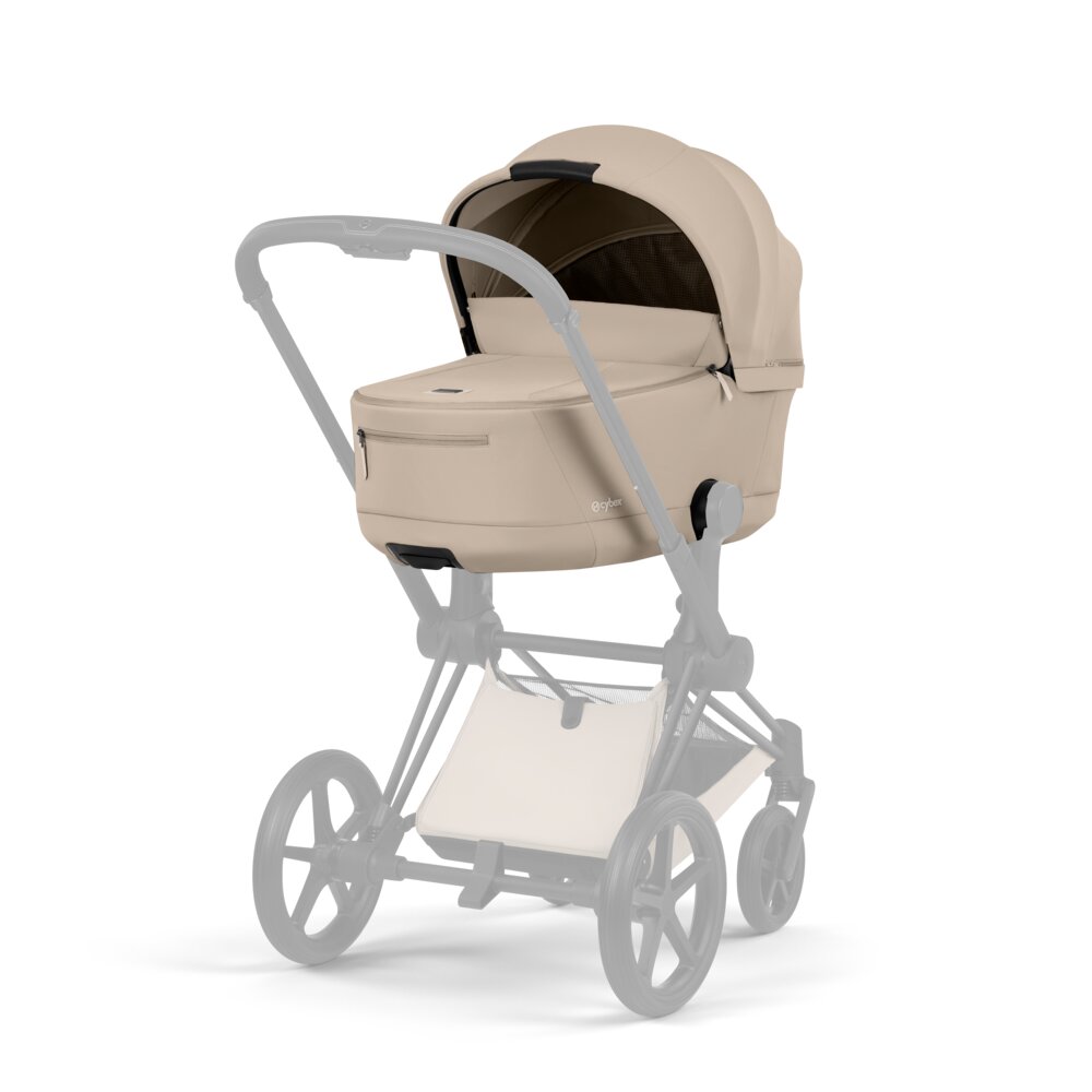 Carucior 2 in 1 Cybex Priam V colectia Platinum 2026 Cozy Beige cadru Matt Black 6