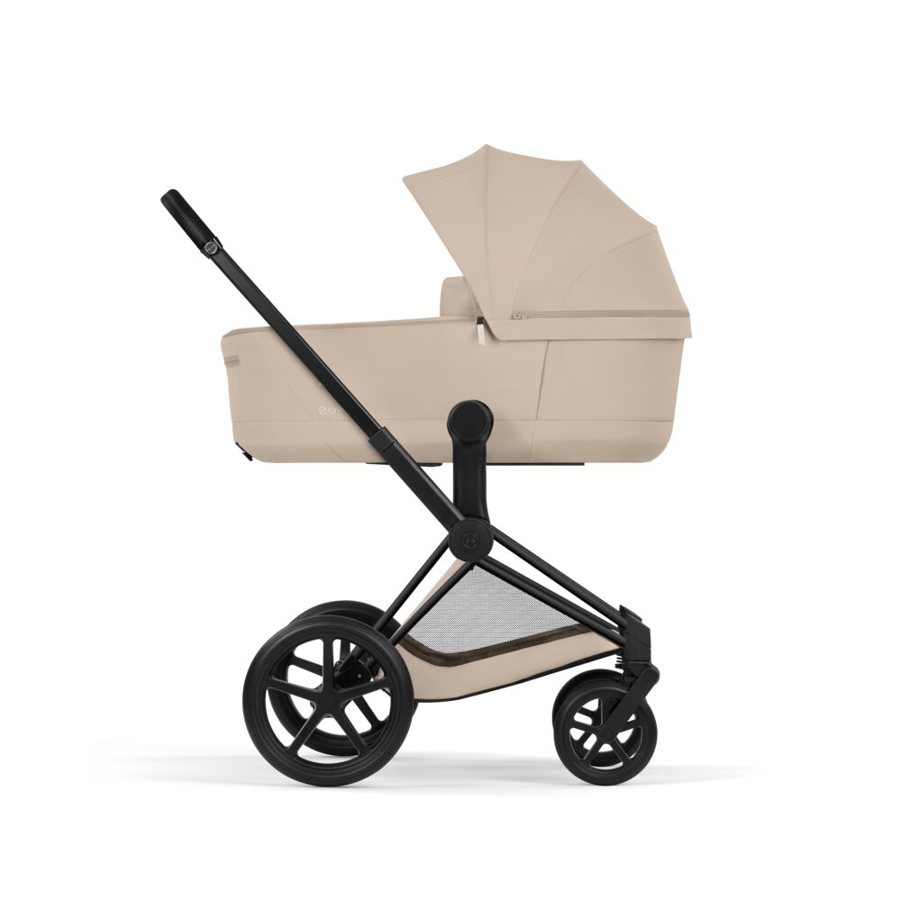Carucior 2 in 1 Cybex Priam V colectia Platinum 2026 Cozy Beige cadru Matt Black 9
