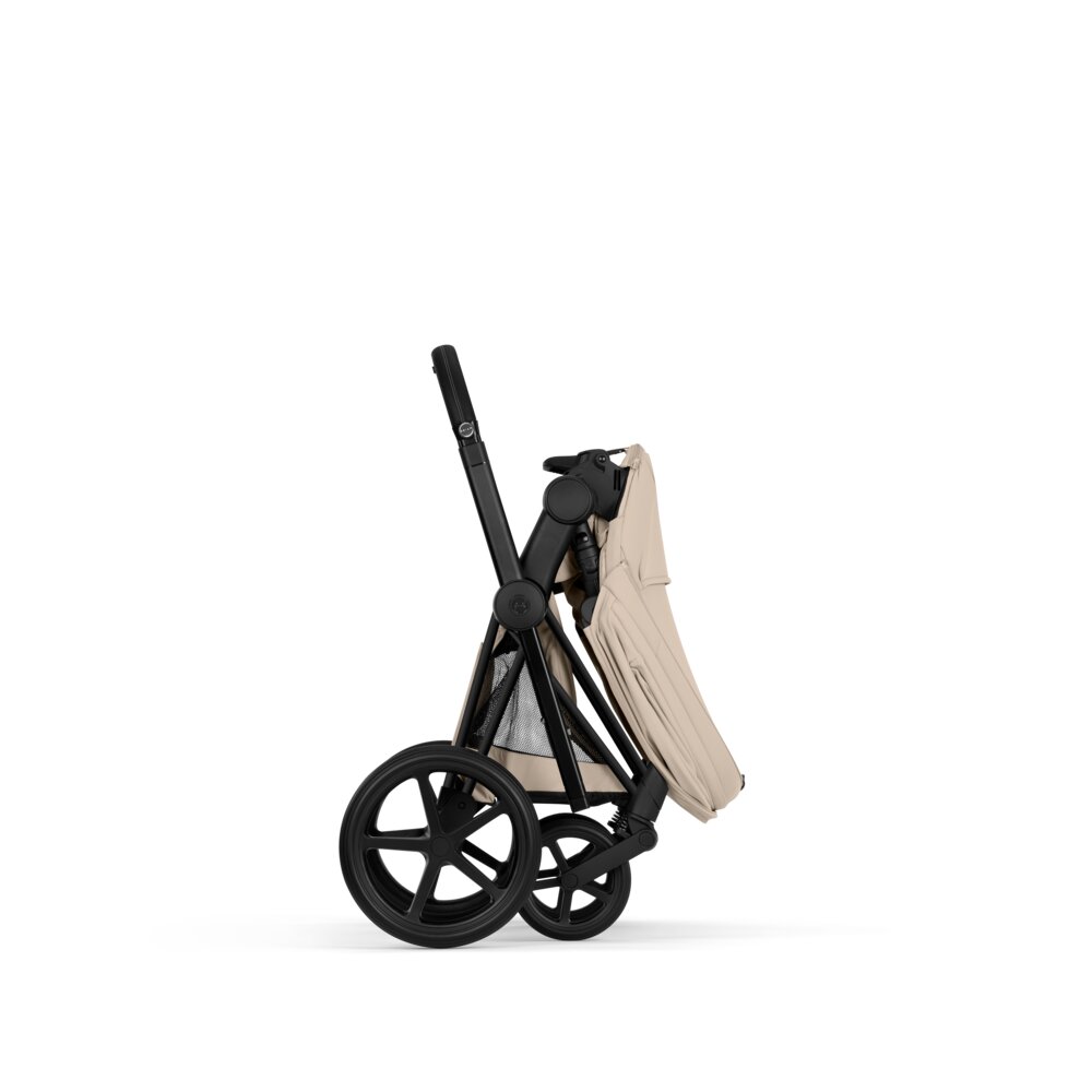 Carucior 2 in 1 Cybex Priam V colectia Platinum 2026 Cozy Beige cadru Matt Black 11