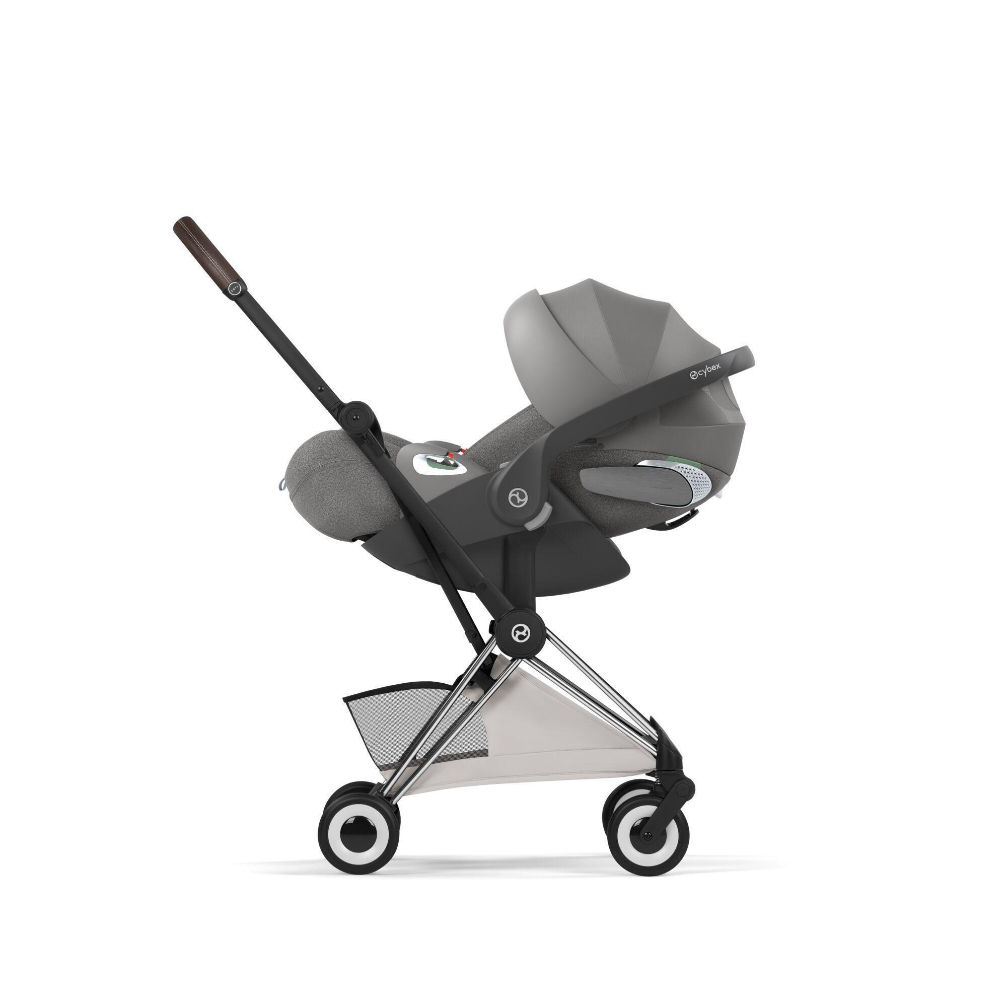Ультракомпактная коляска Cybex Coya Style Slv City Grey Platinum 2026