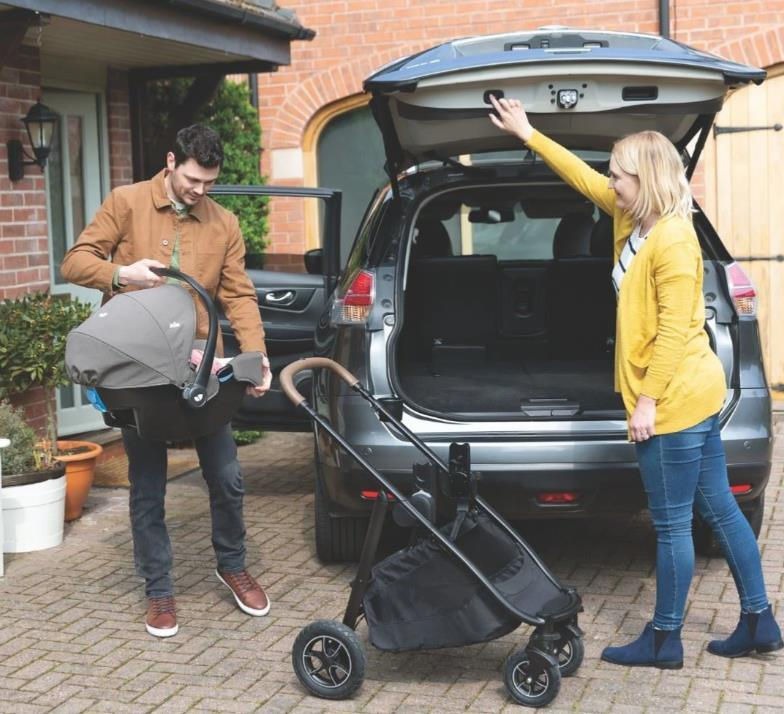 Scoica auto Joie i-Snug 2 Cashew,nastere-75cm 3
