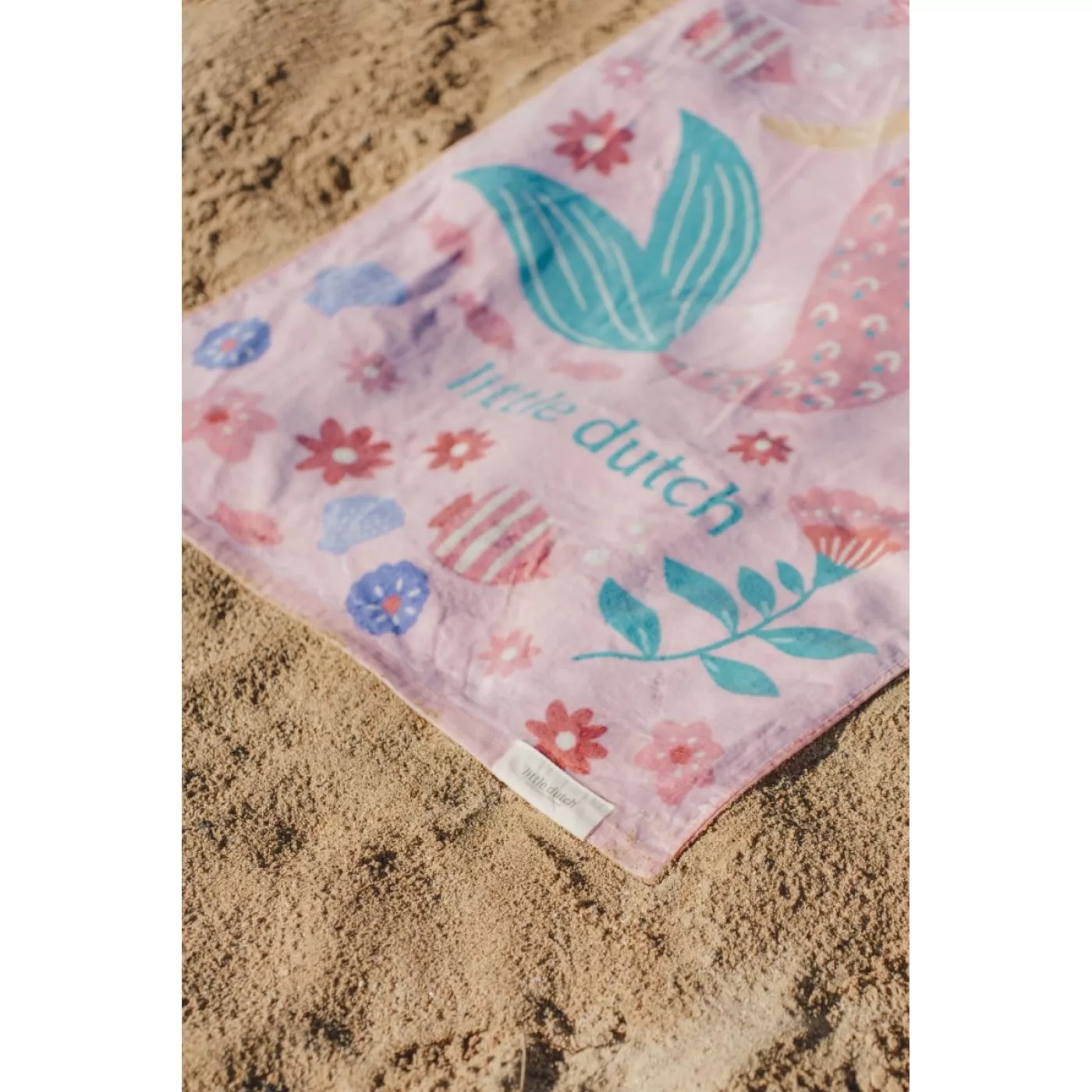 Пляжное полотенце - Dreamy Mermaid Multicolour - 60×120 см - Little Dutch 5