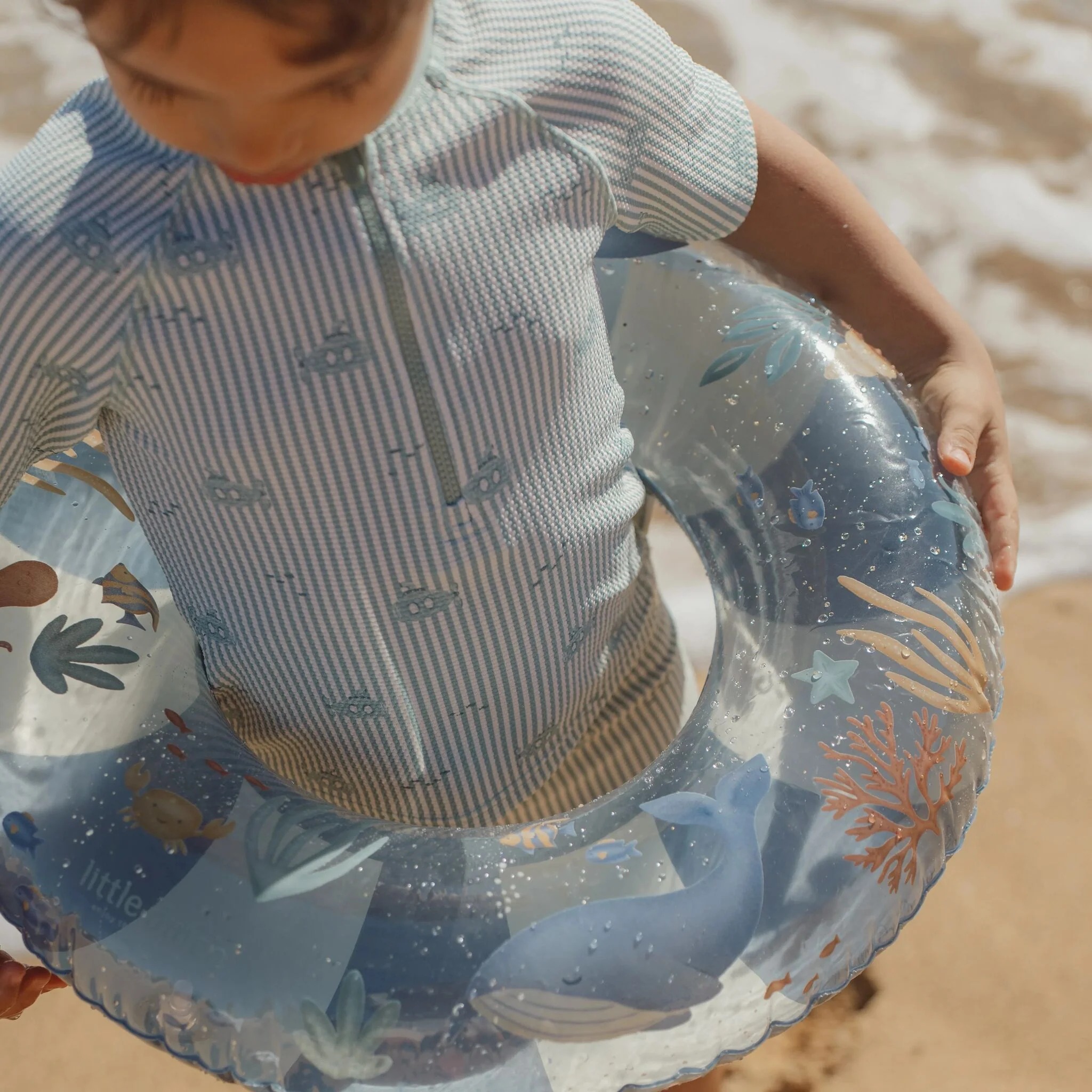 Costum de baie din doua piese - tricou si pantalon - cu protectie UV 40+ - Ocean Adventure - Little Dutch 5
