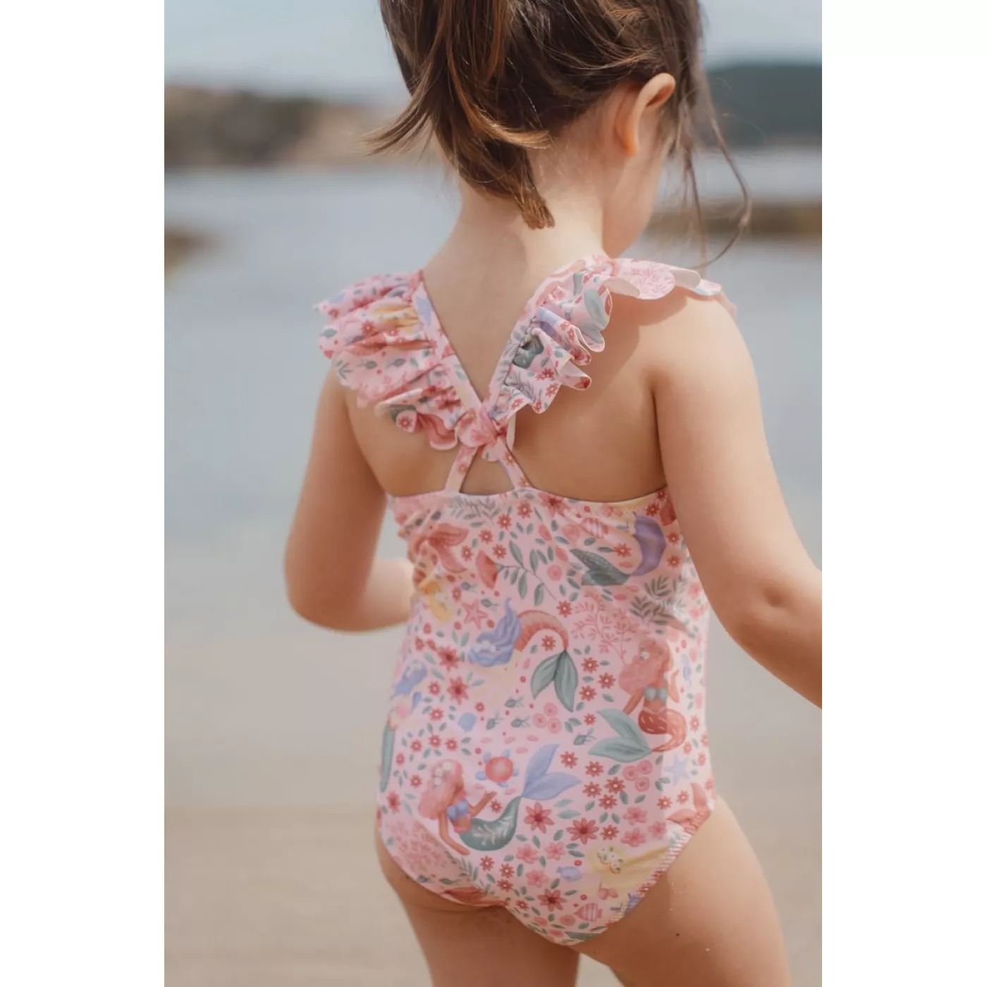 Costum de baie intreg cu protectie UV 40+ - Dreamy Mermaid - Little Dutch 98/104 5