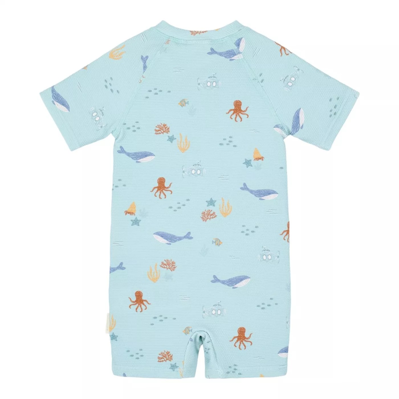 Слитный купальник с коротким рукавом и защитой UV 40+ - Ocean Friends - Little Dutch 98/104 2