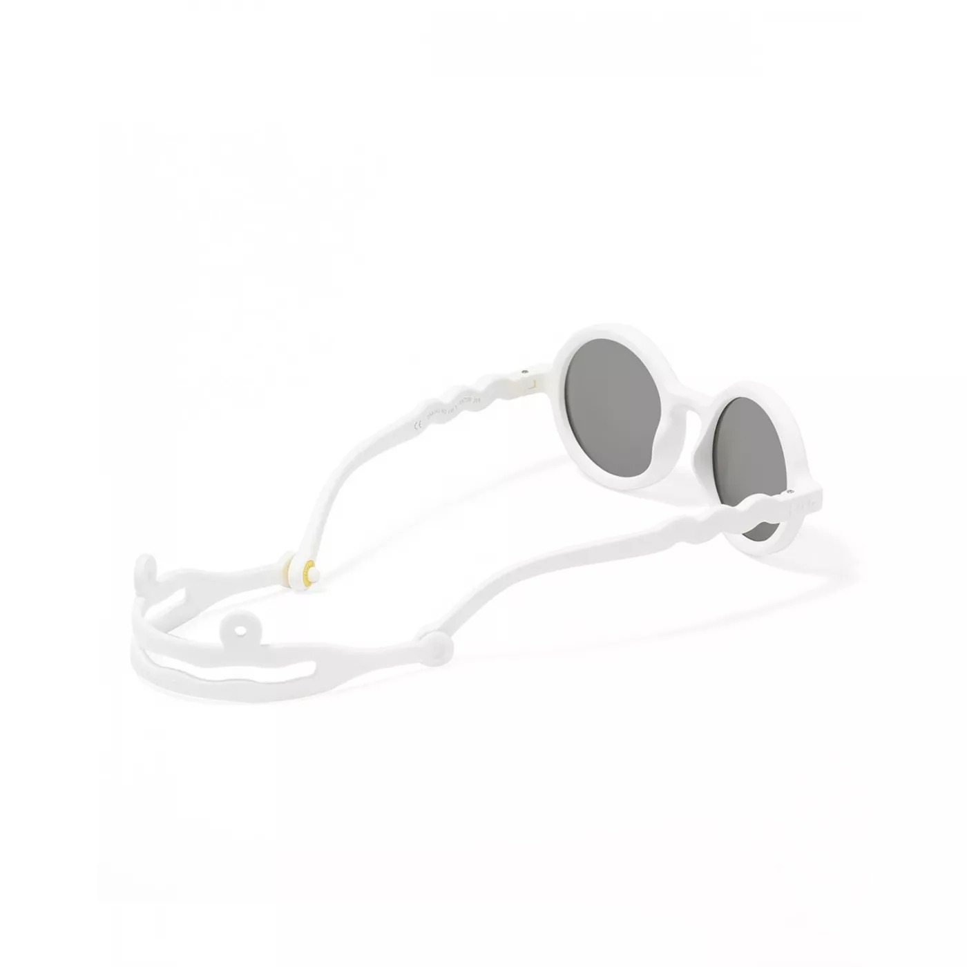 Ochelari de soare cu lentile polarizate rotunde - 18-36 luni - Shark White - Olivio & Co