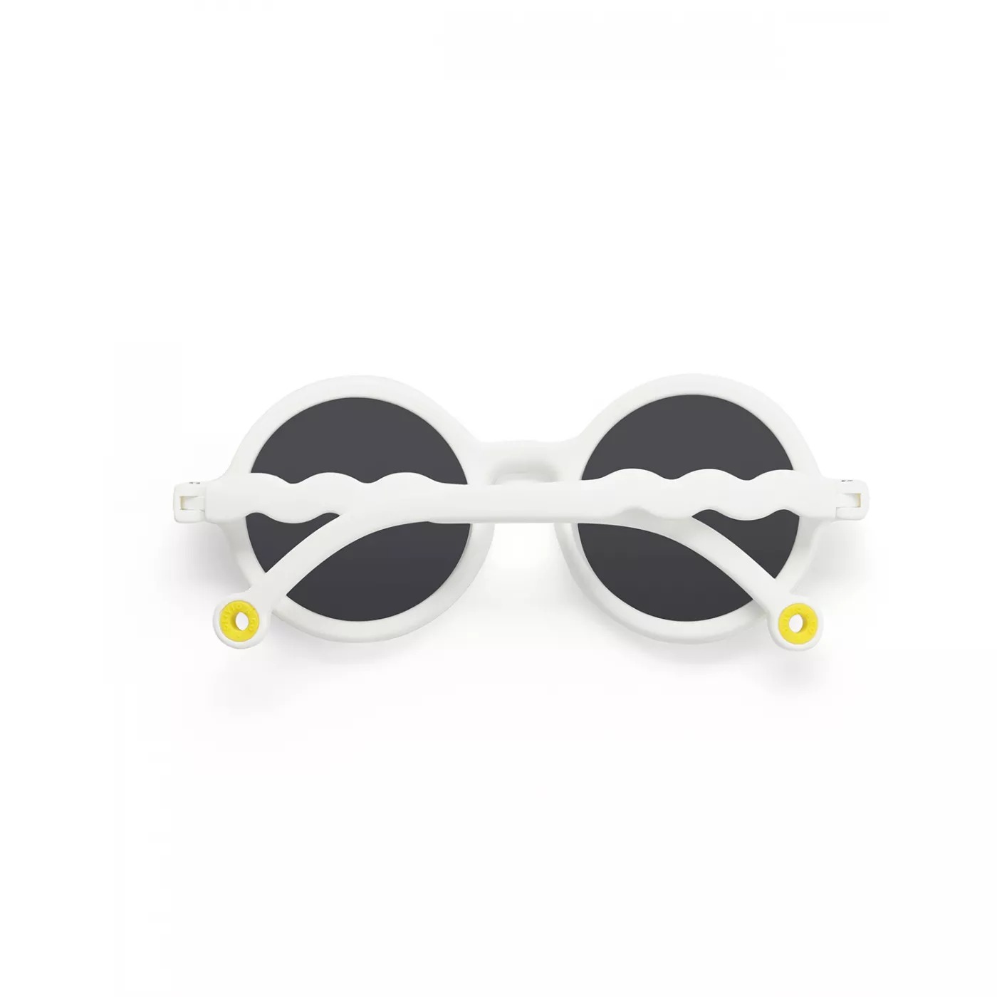 Ochelari de soare cu lentile polarizate rotunde - 18-36 luni - Shark White - Olivio & Co