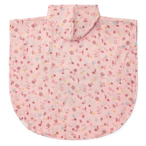 Poncho pentru plaja din bumbac - Ocean Tresure Multi - Little Dutch 3