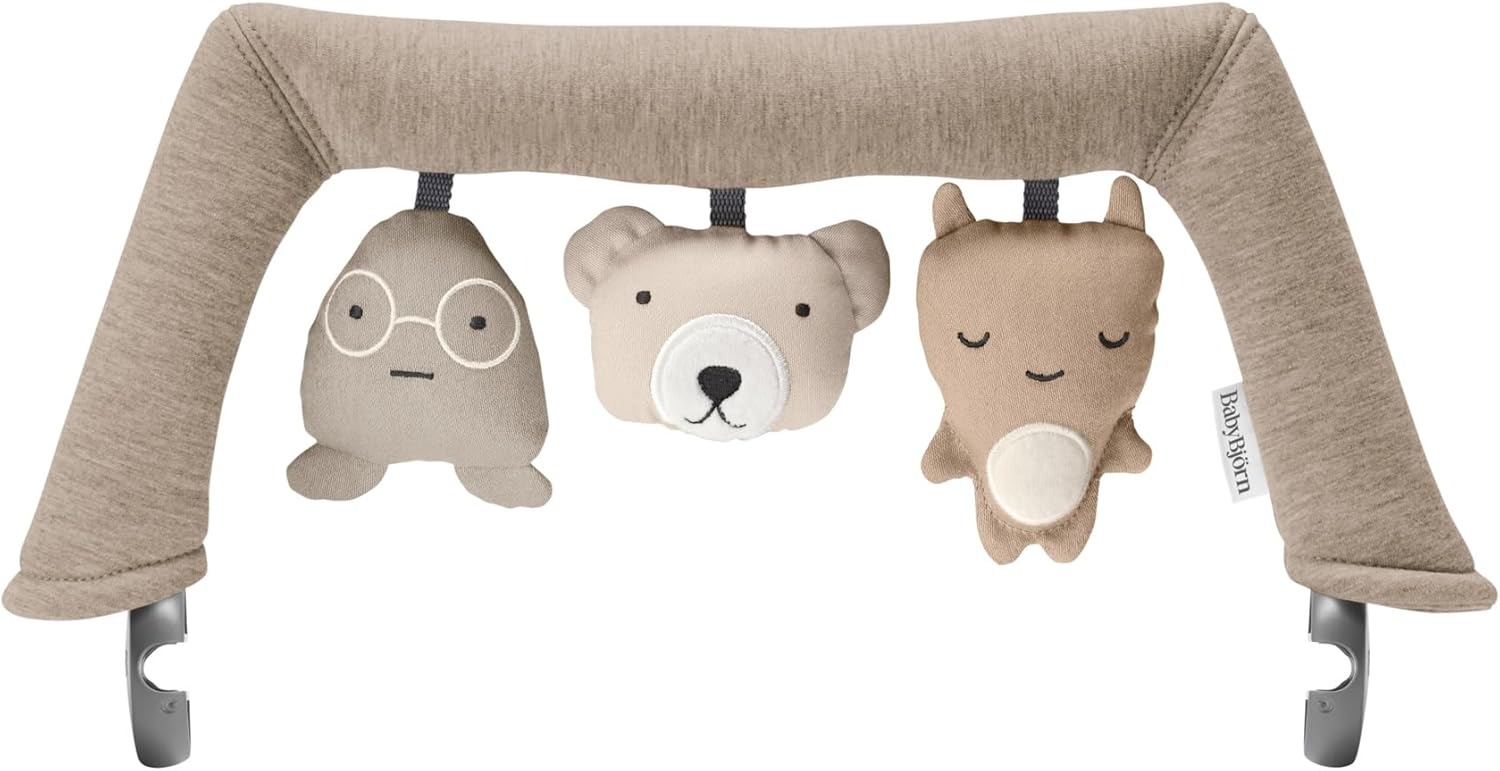 Bara de jucarii pentru balansoar BabyBjorn Soft Friends