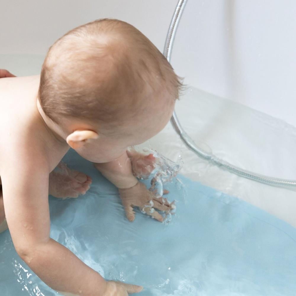 Силиконовый коврик для ванны 70×35 см, зелёный, BabyOno 4