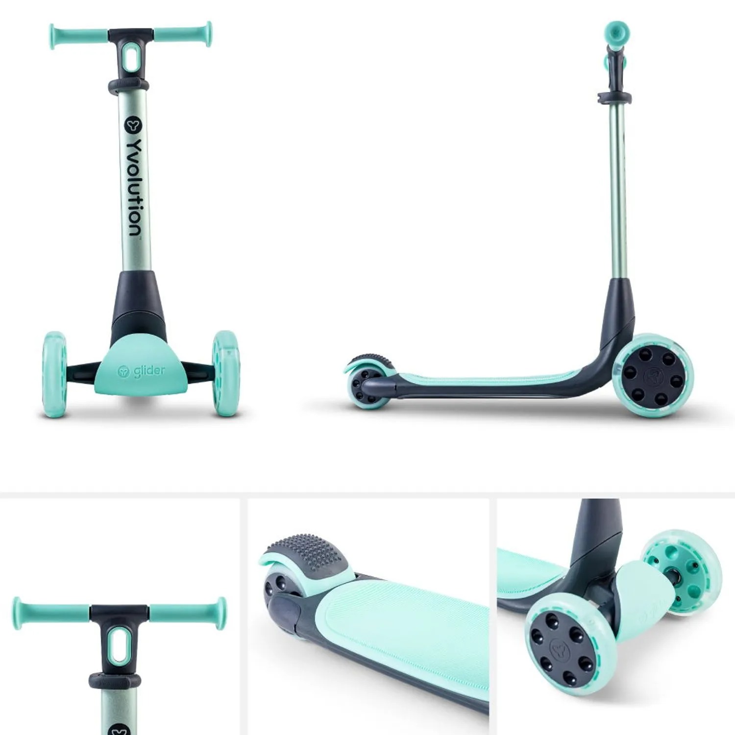 Trotineta  Yvolution Y Glider Nua Green 3