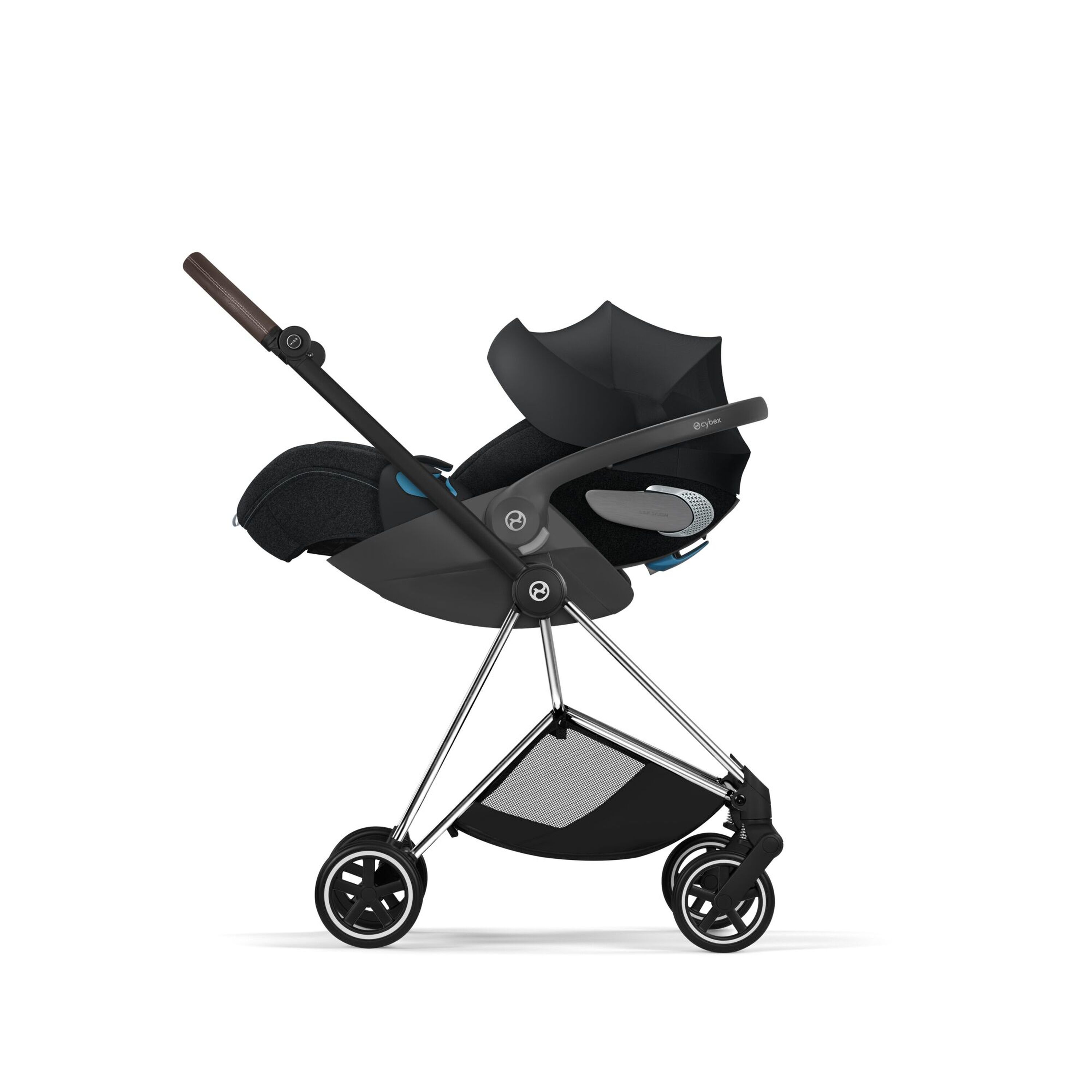 Cadru carucior Cybex Mios editia 2026 Chrome Brown 5