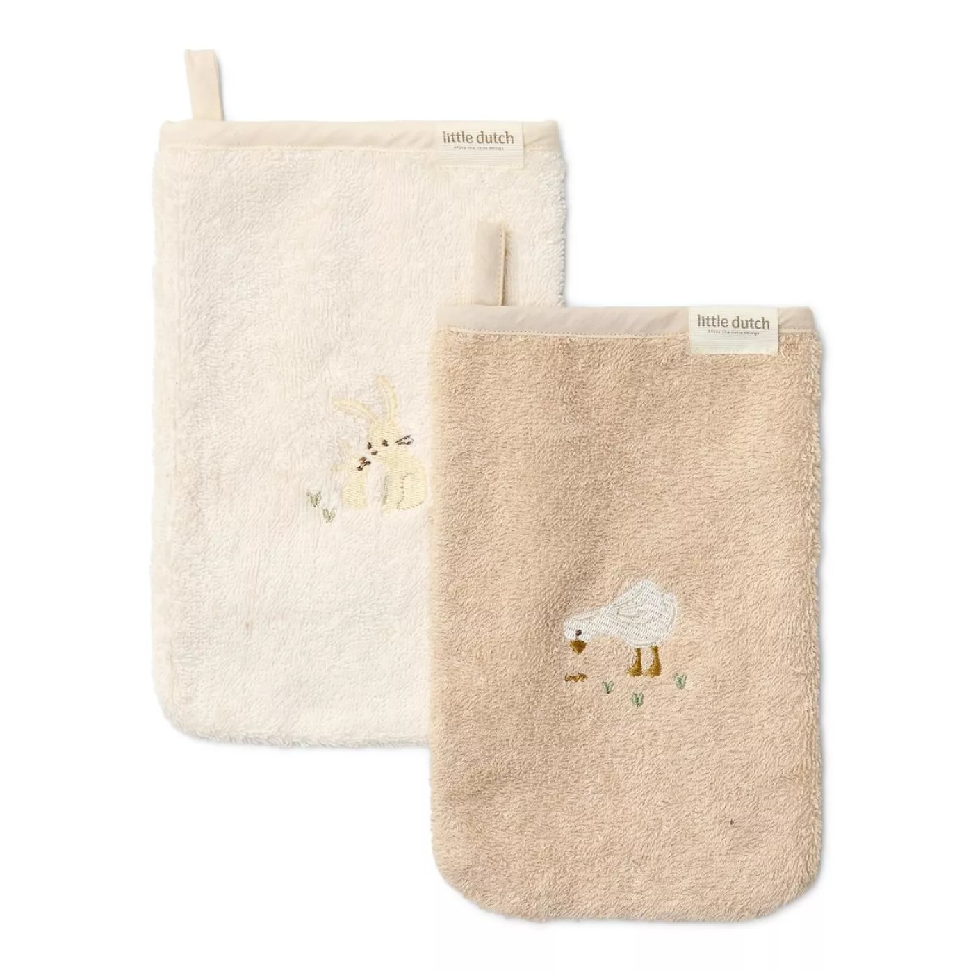 Manusa pentru baie - Little Goose - Newborn Naturals - Little Dutch