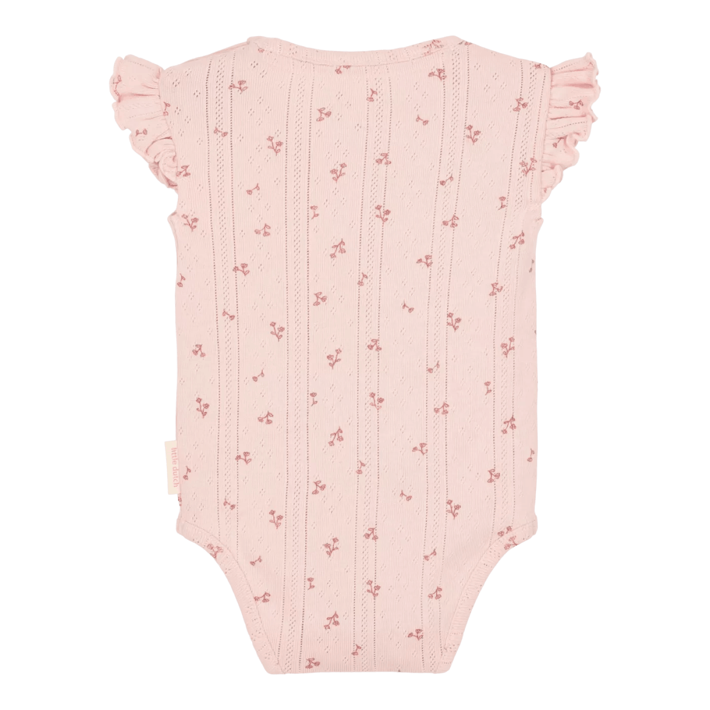 Body fara maneci cu volane din bumbac organic - Fairy Flowers - Little Dutch 74 2