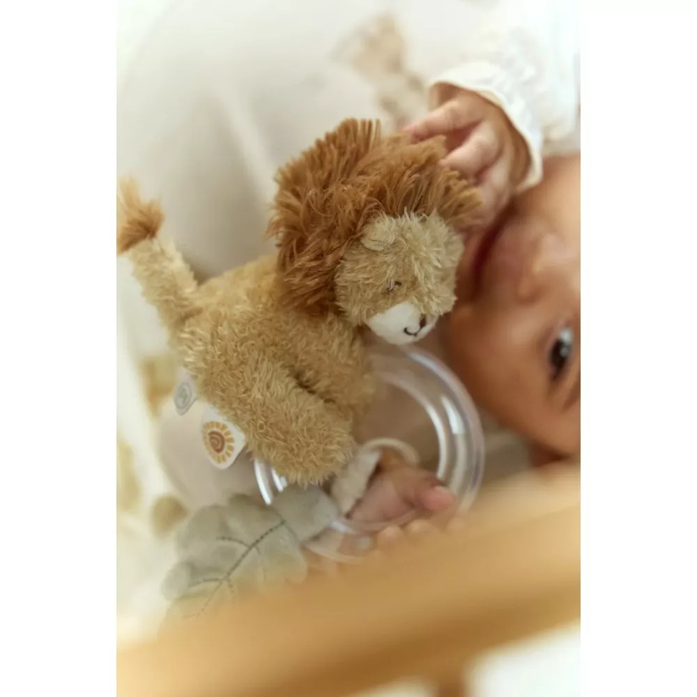 Jucarie din plus cu inel cu margele - Safari Friends - Little Dutch 4