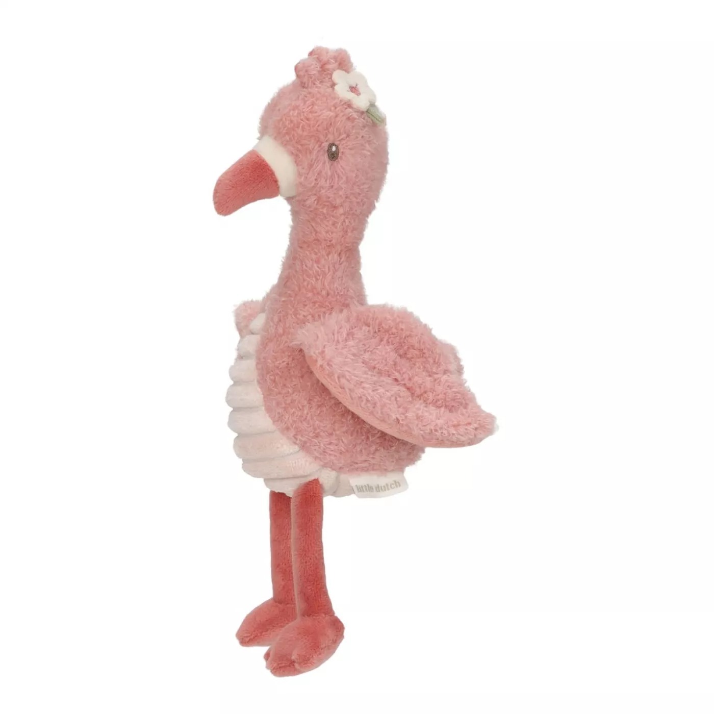 Jucarie din plus - Flamingo - 25 cm - Safari Friends - Little Dutch 2